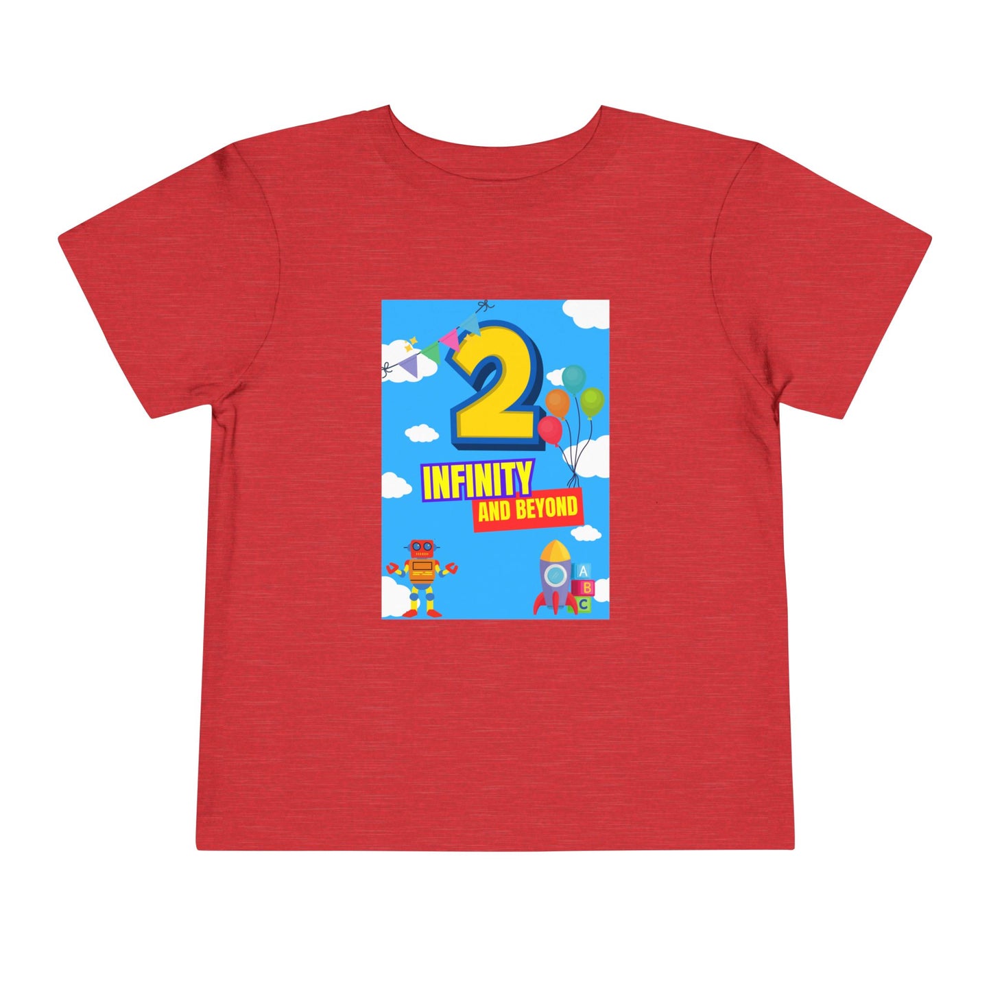 Toddler Second Birthday T-Shirt - 2 Infinity and Beyond