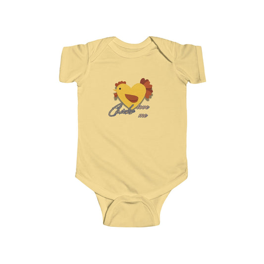 Baby Boy Bodysuit — Chicks Love Me- Retro Easter Clothing