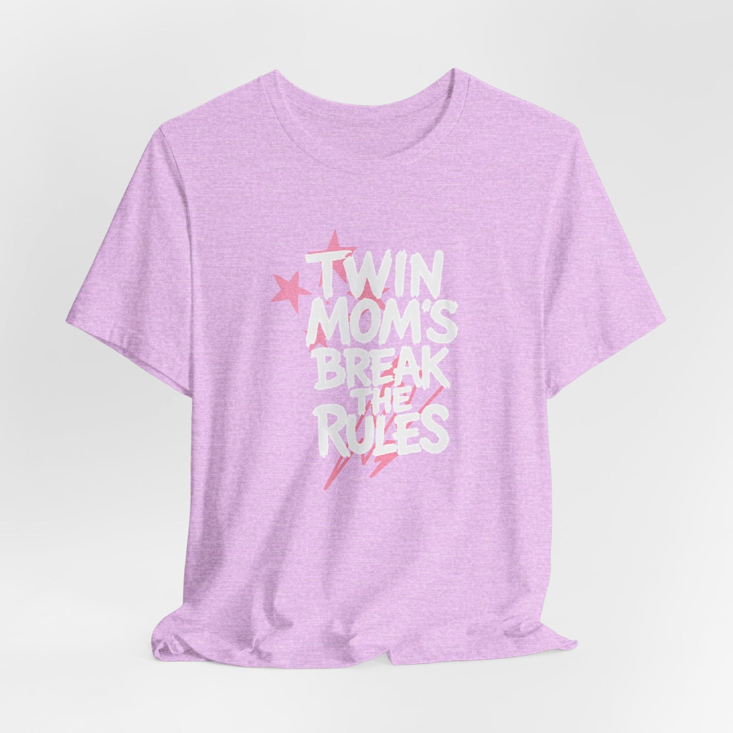 Twin Mom's Break the Rules T‑Shirt — Funny Twin Mama Gift