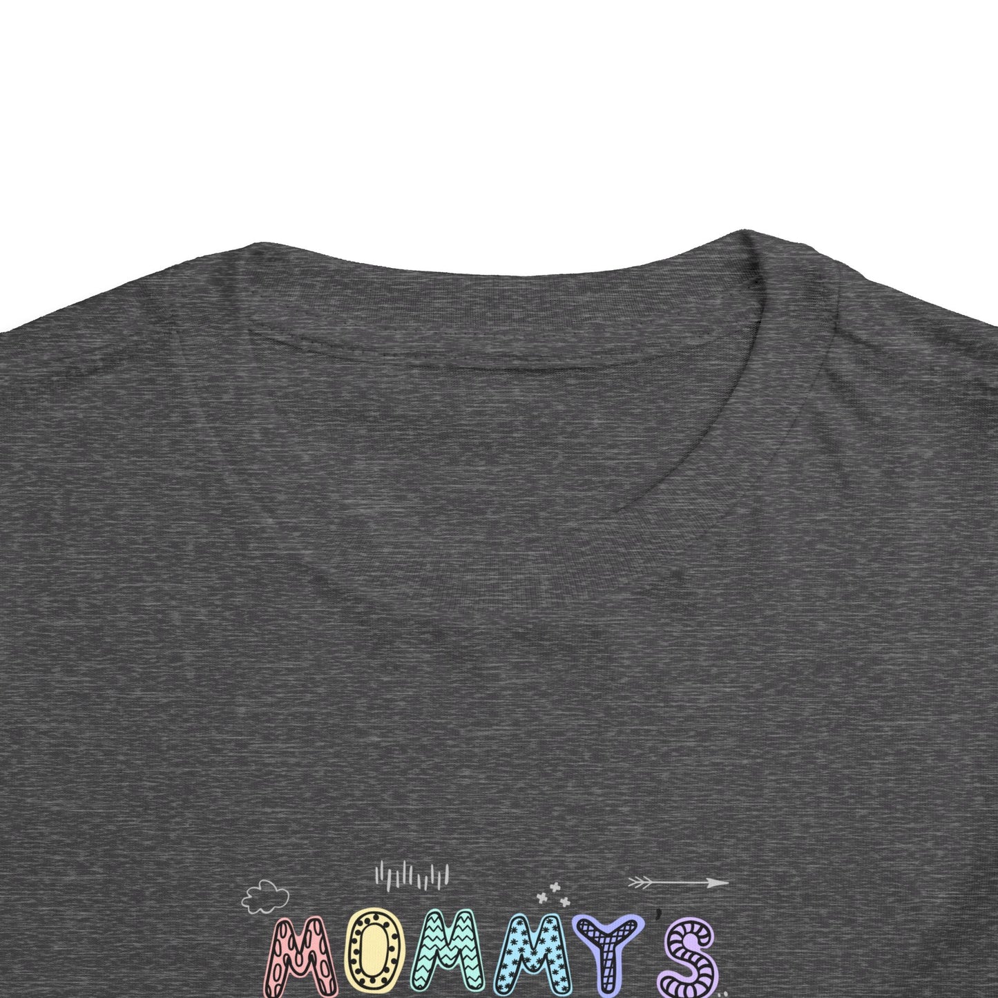 Toddler Tee — "Mommy's Little Monsters" Cute Pastel Monster Graphic