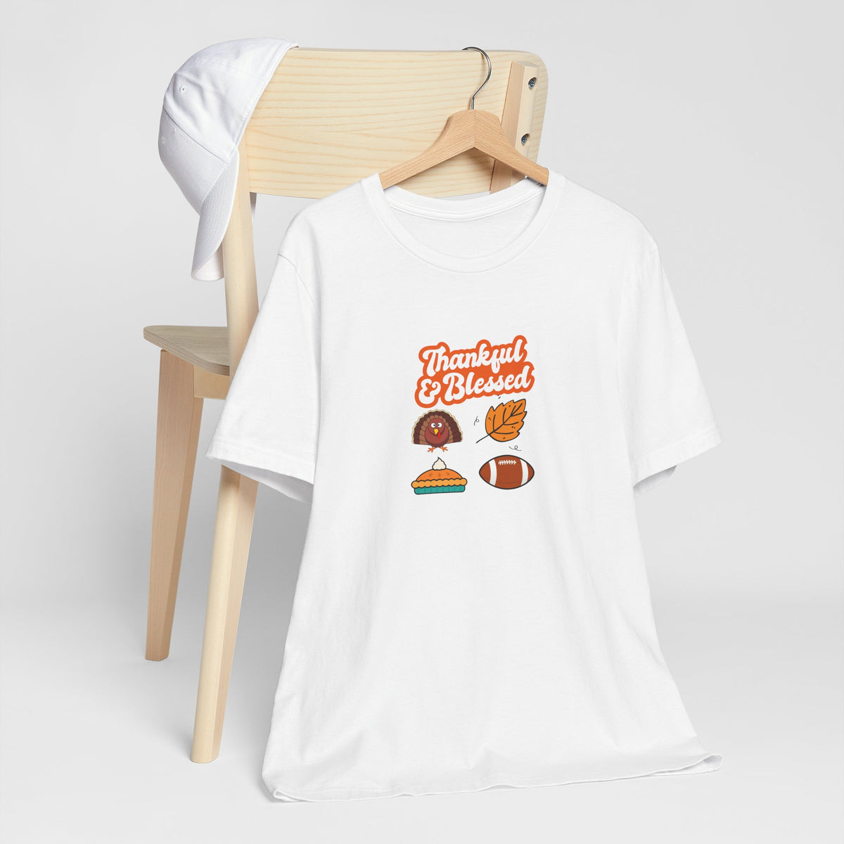 Thankful & Blessed Thanksgiving T-Shirt