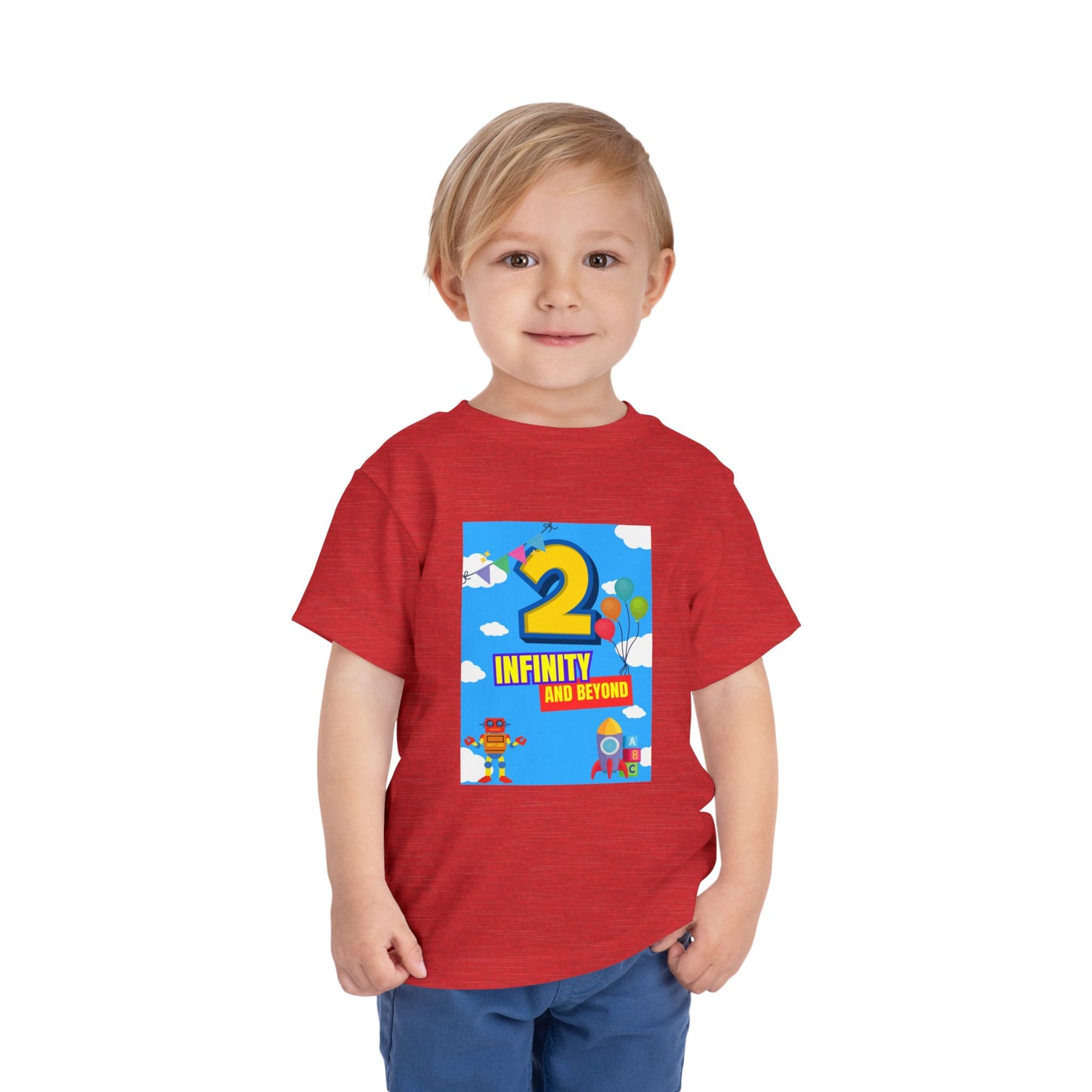 Toddler Second Birthday T-Shirt - 2 Infinity and Beyond
