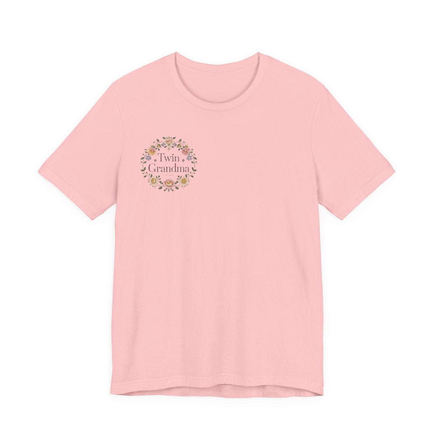 Twin Grandma Floral Tee — Vintage Flower T-Shirt