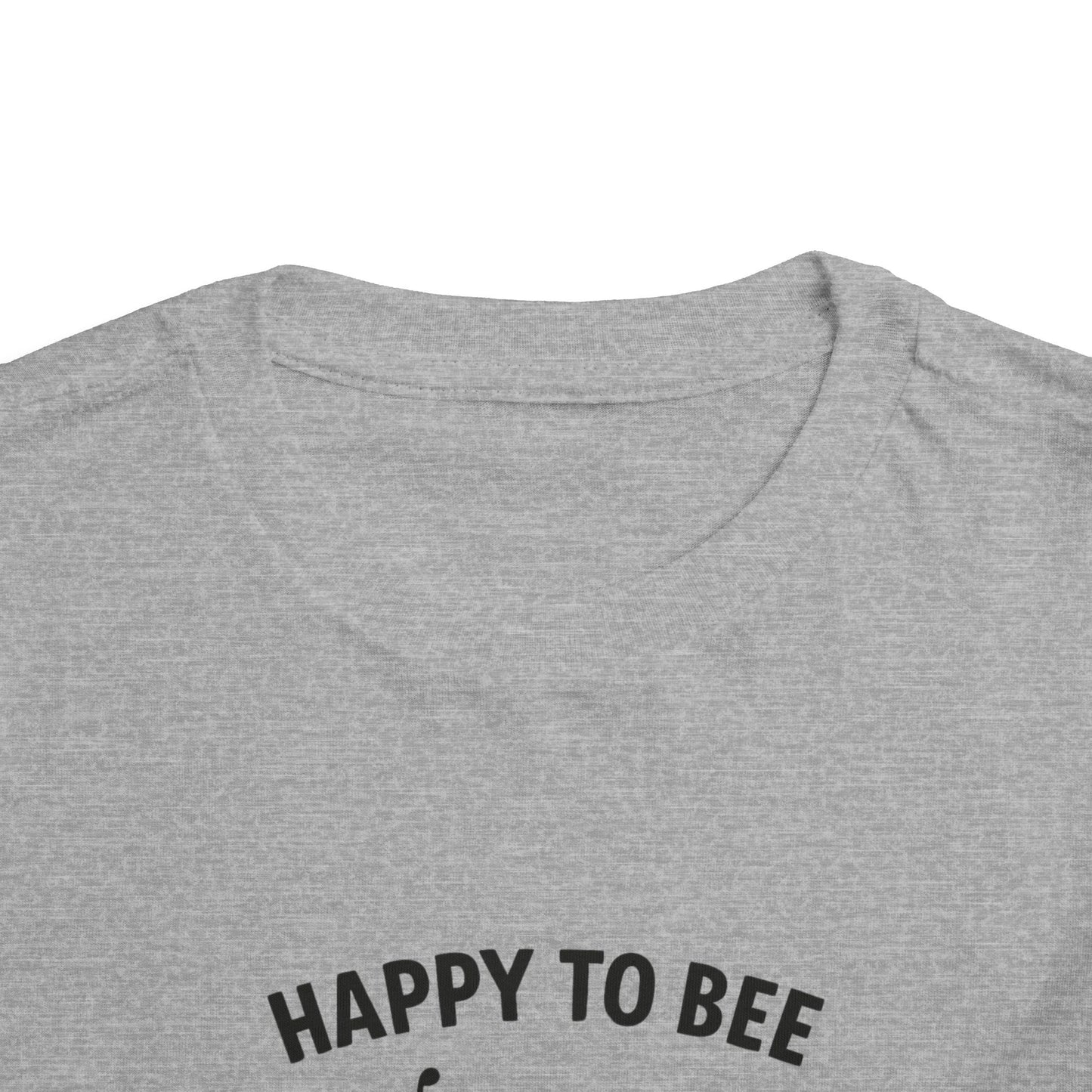 Happy To Bee A Twin Toddler Tee — Cute Bee Twins Shirt for Siblings