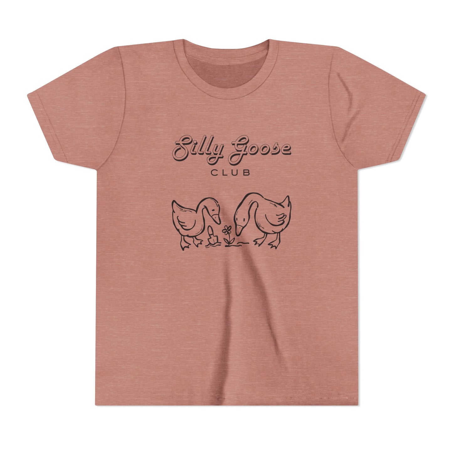 Silly Goose Club Youth Tee — Cute Kids Graphic T-Shirt
