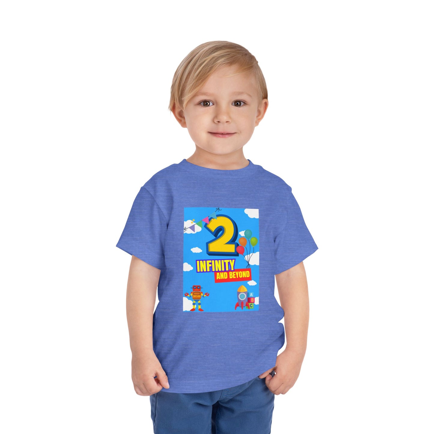Toddler Second Birthday T-Shirt - 2 Infinity and Beyond