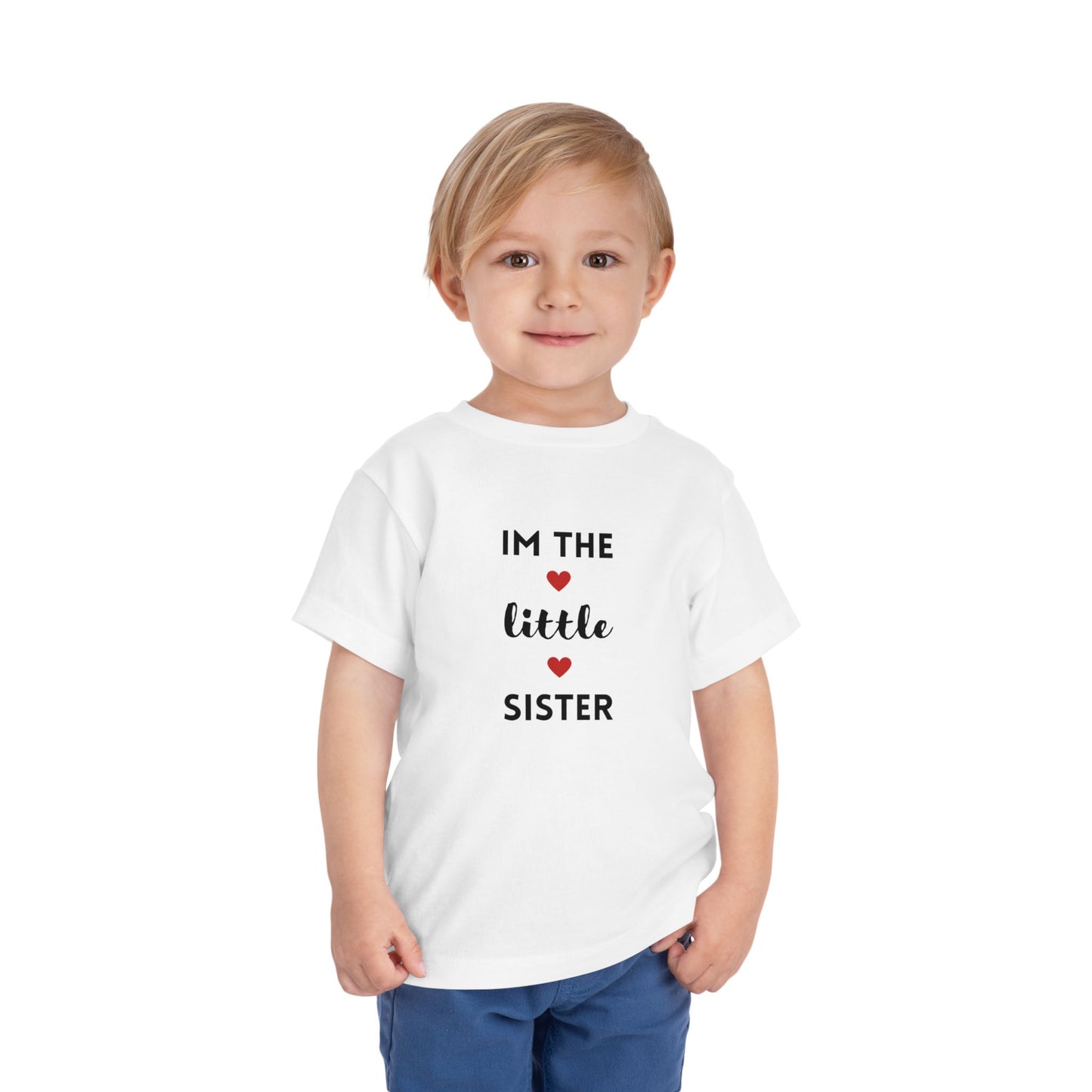 I'm the Little Sister- Sibling T-Shirt for Family Matching
