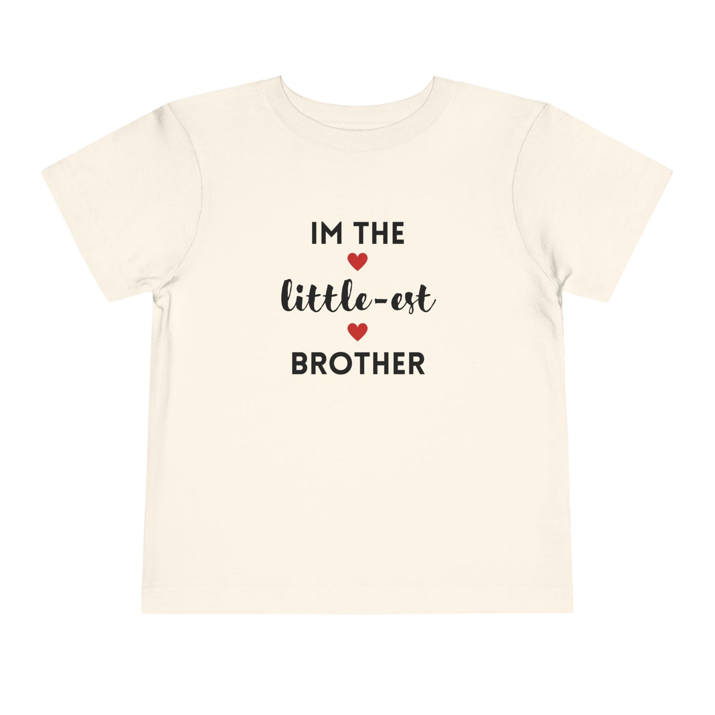 I'm the Little-est Brother- Sibling T-Shirt for Family Matching