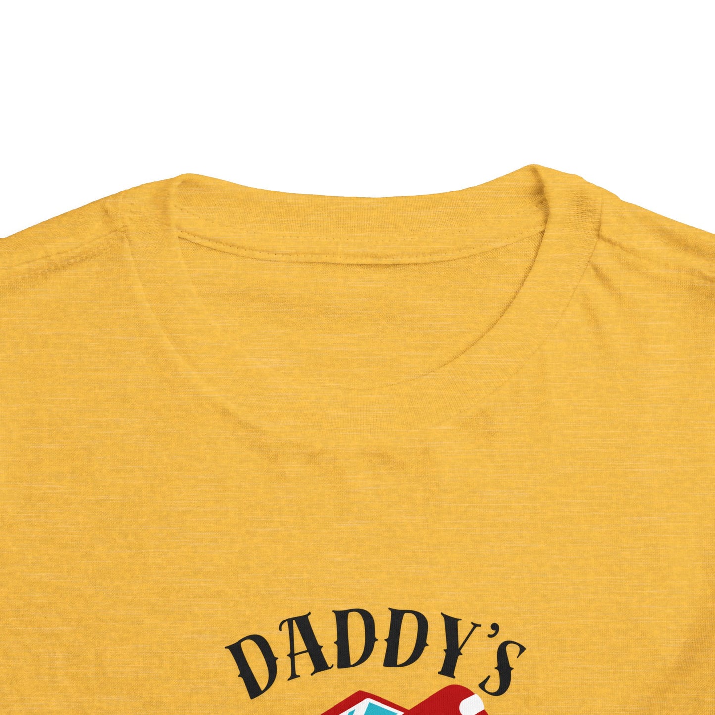 Toddler Tee — "Daddy's Monster Truck" Graphic Shirt