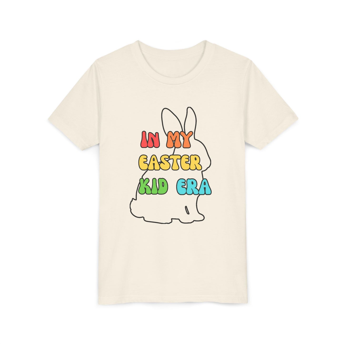 Youth Easter T-Shirt — "In My Easter Kid Era" Bunny Graphic
