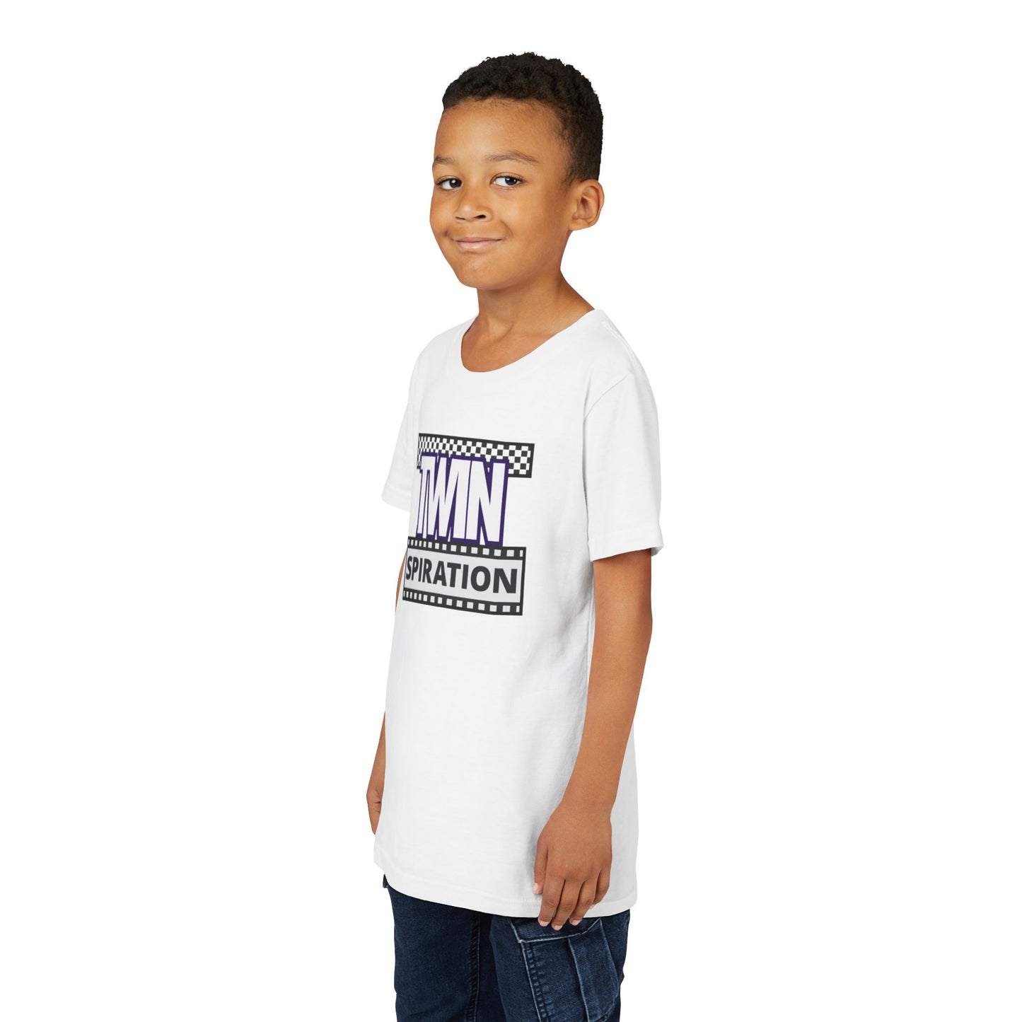 Teenage Twins T-Shirt — "TWINspiration" Graphic Tee for Twin Kids, Motivational Sibling Shirt