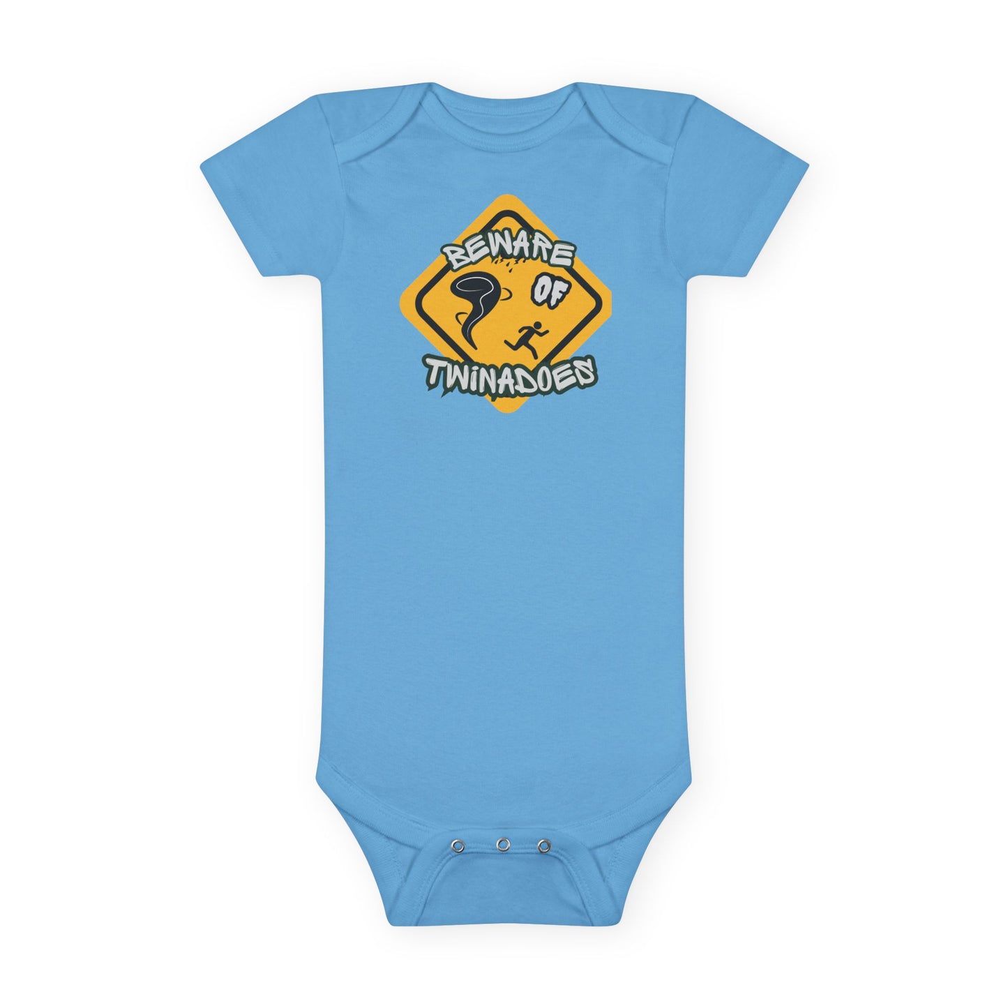 Onesie - "Beware of Twinadoes" Cute Baby Onesie | Twin Baby Gift