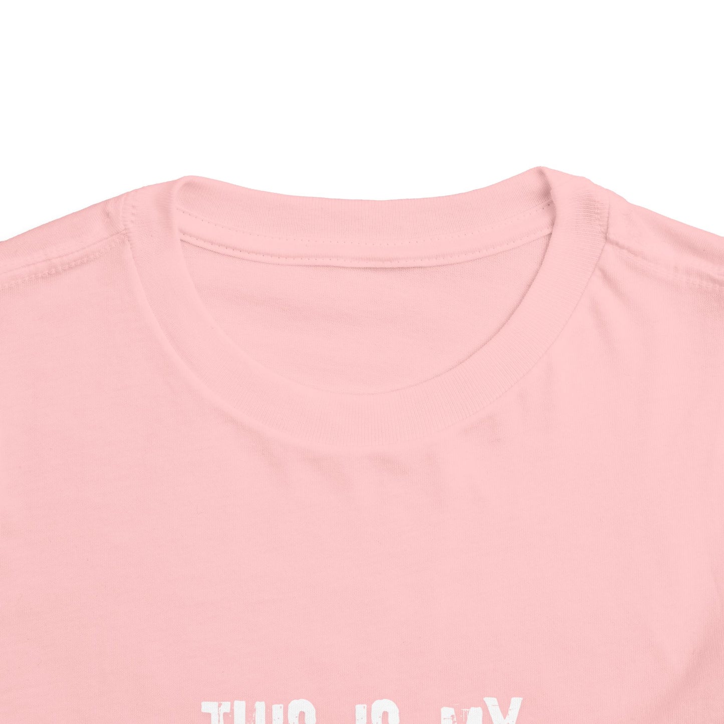 Toddler Tee — "This Is My Messy Shirt" Funny Kids Shirt