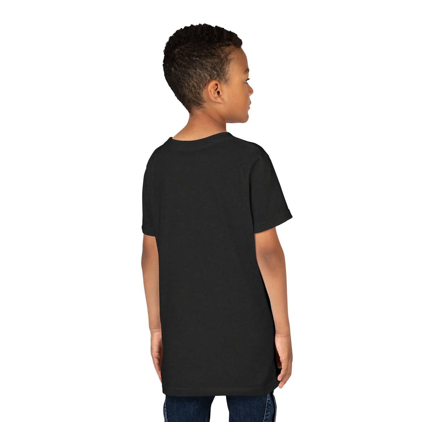 Youth Tee — "Future President" Patriotic Kids T-Shirt with Tie & Flag Design