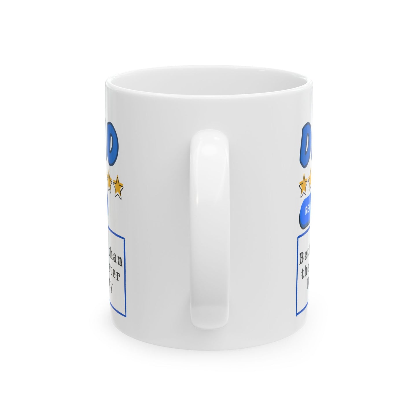 Dad Easter Mug Gift for Right and Left Handed Users