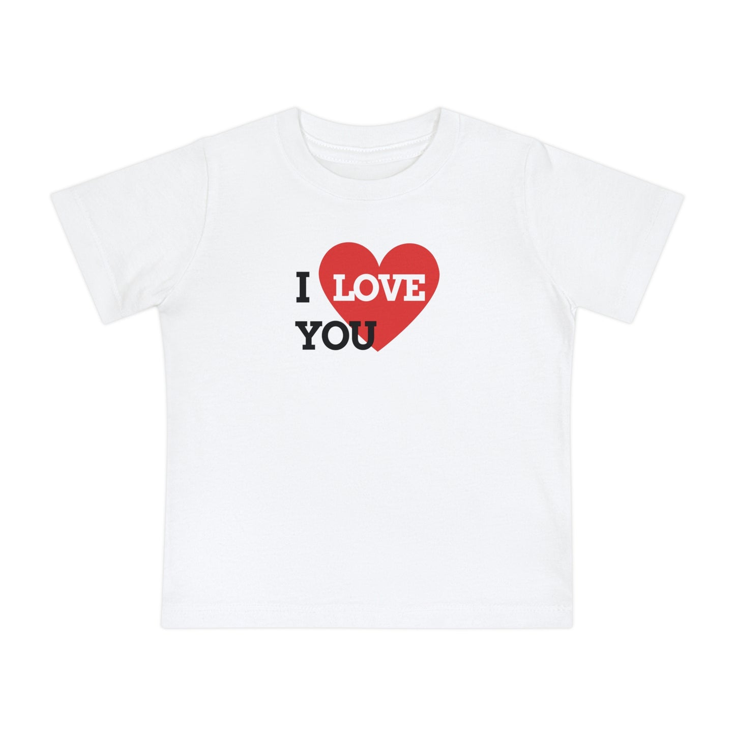 I Love You Baby T-Shirt, Cute Infant Tee, Baby Shower Gift, Toddler Love Shirt, Valentine's Day Kids Apparel