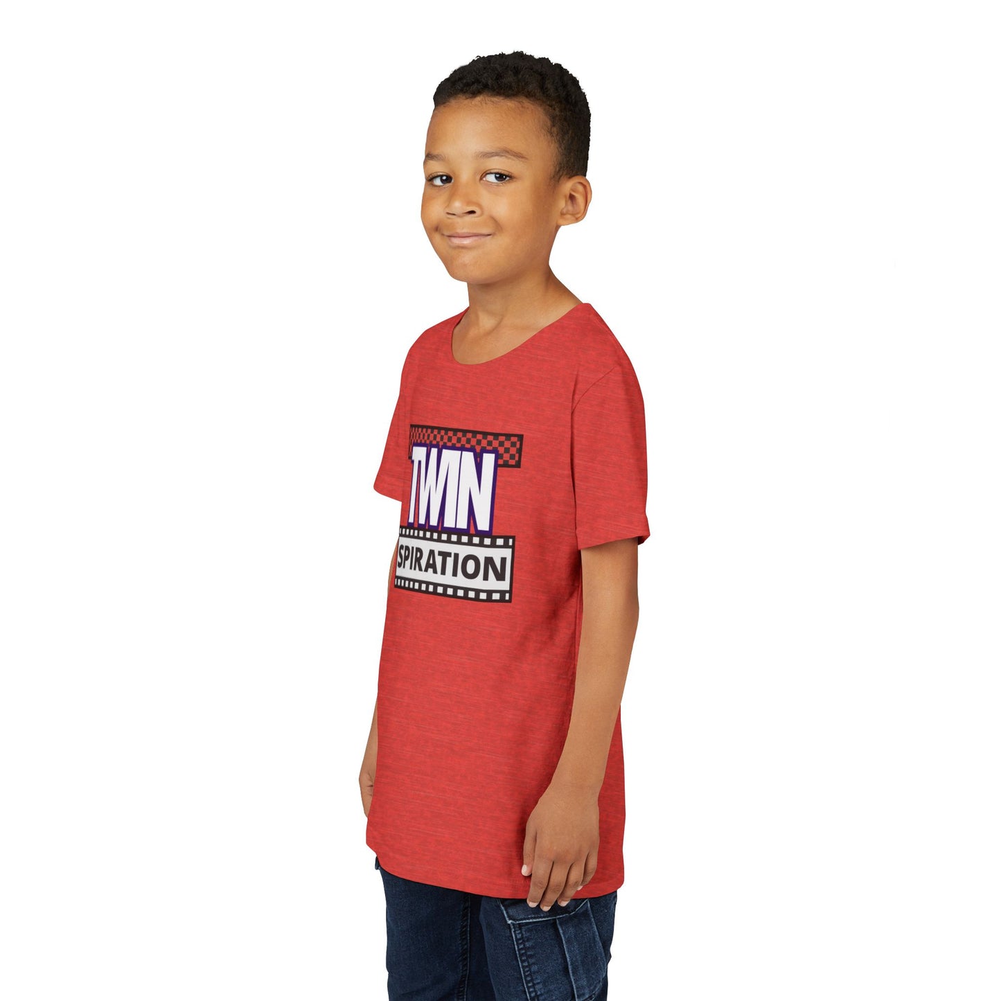 Teenage Twins T-Shirt — "TWINspiration" Graphic Tee for Twin Kids, Motivational Sibling Shirt