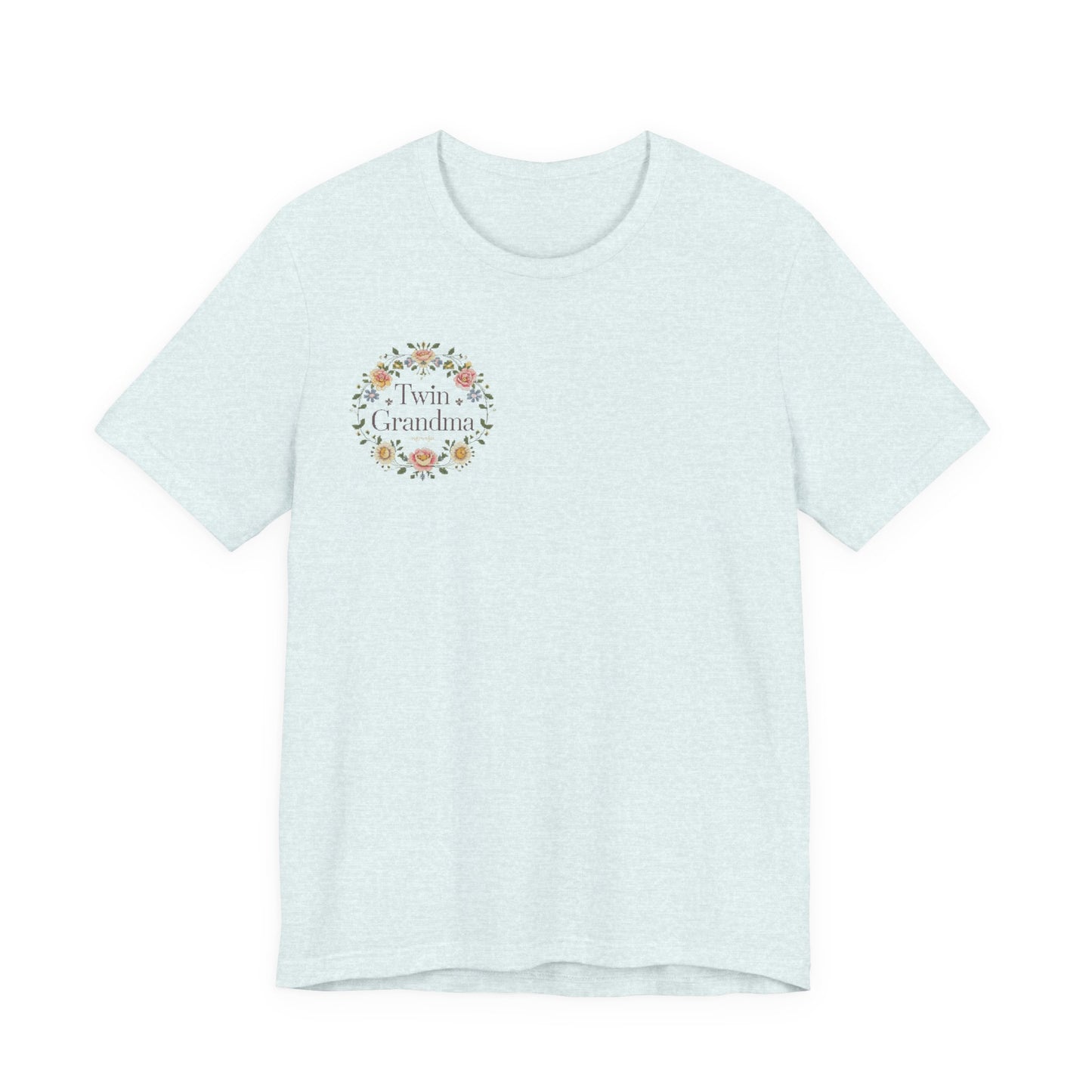 Twin Grandma Floral Tee — Vintage Flower T-Shirt