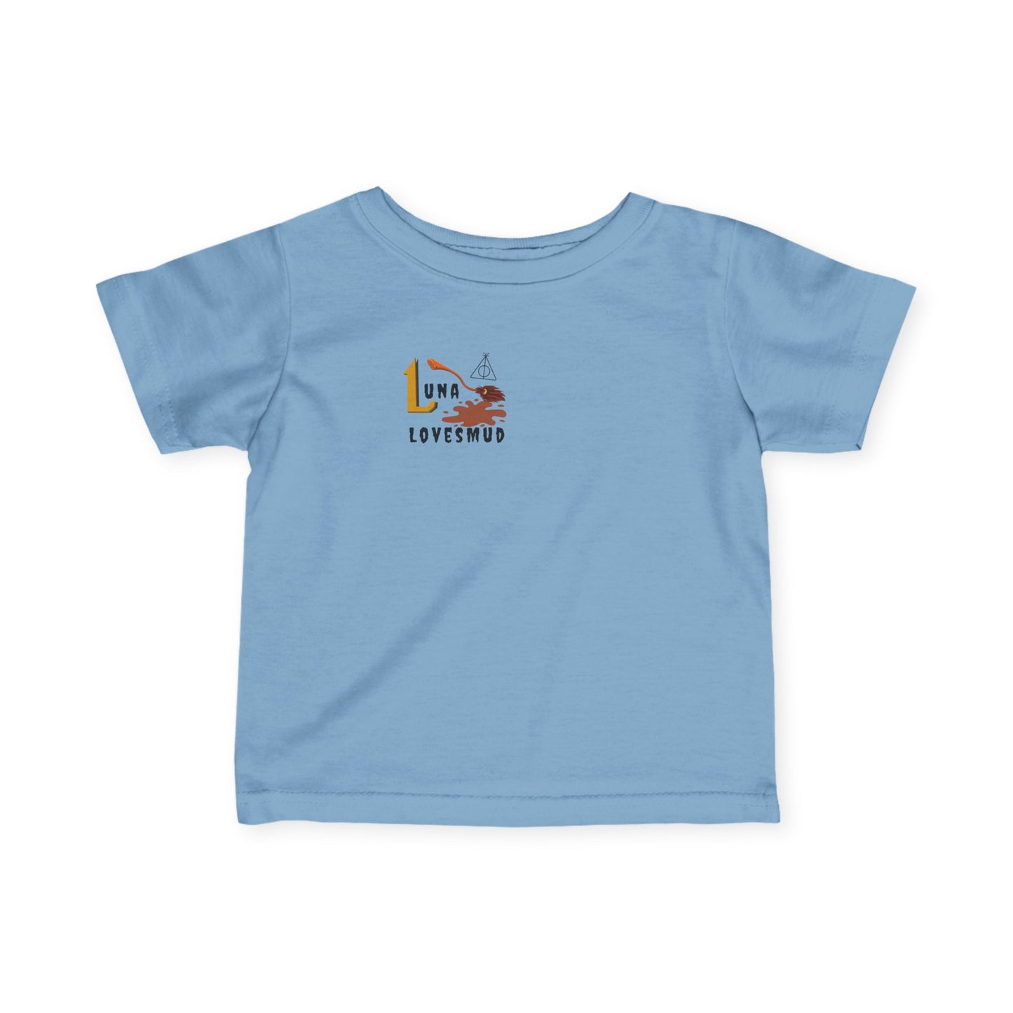 Family Matching Set-Magic Theme-"Luna Loves Mud" Baby/Toddler Tee (Ages 6-24 Months)
