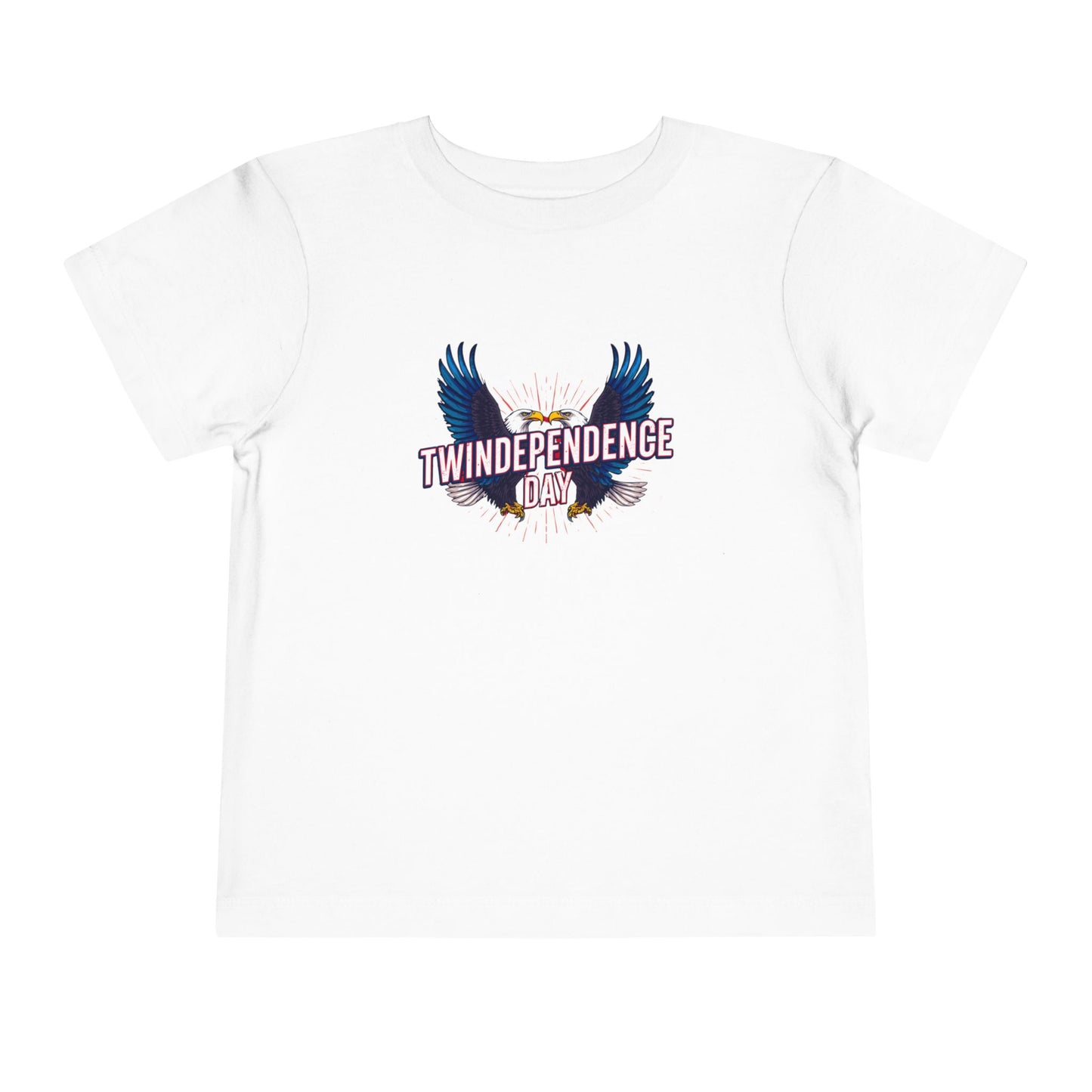 Toddler Tee - "Twindependence Day" Eagle Graphic 4th of July Shirt