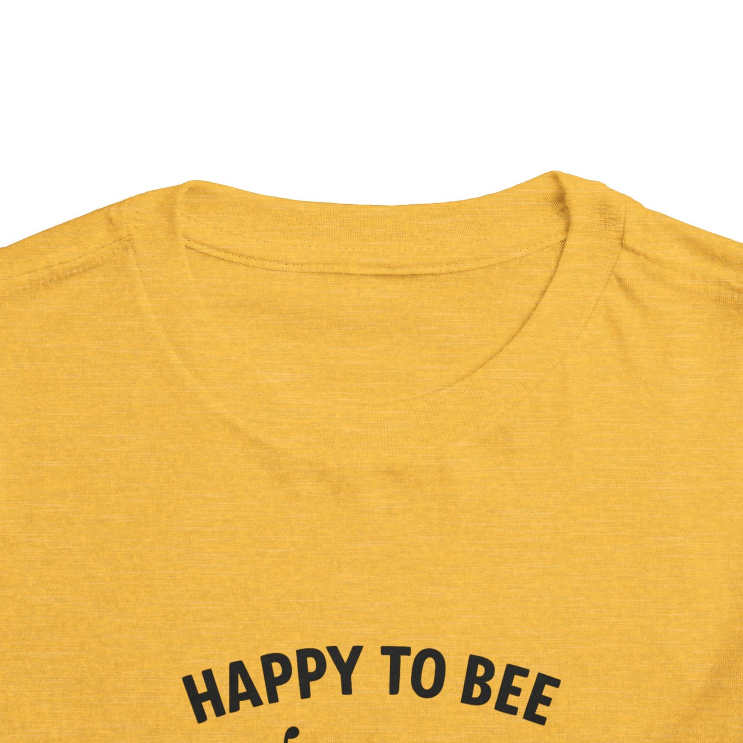 Happy To Bee A Twin Toddler Tee — Cute Bee Twins Shirt for Siblings