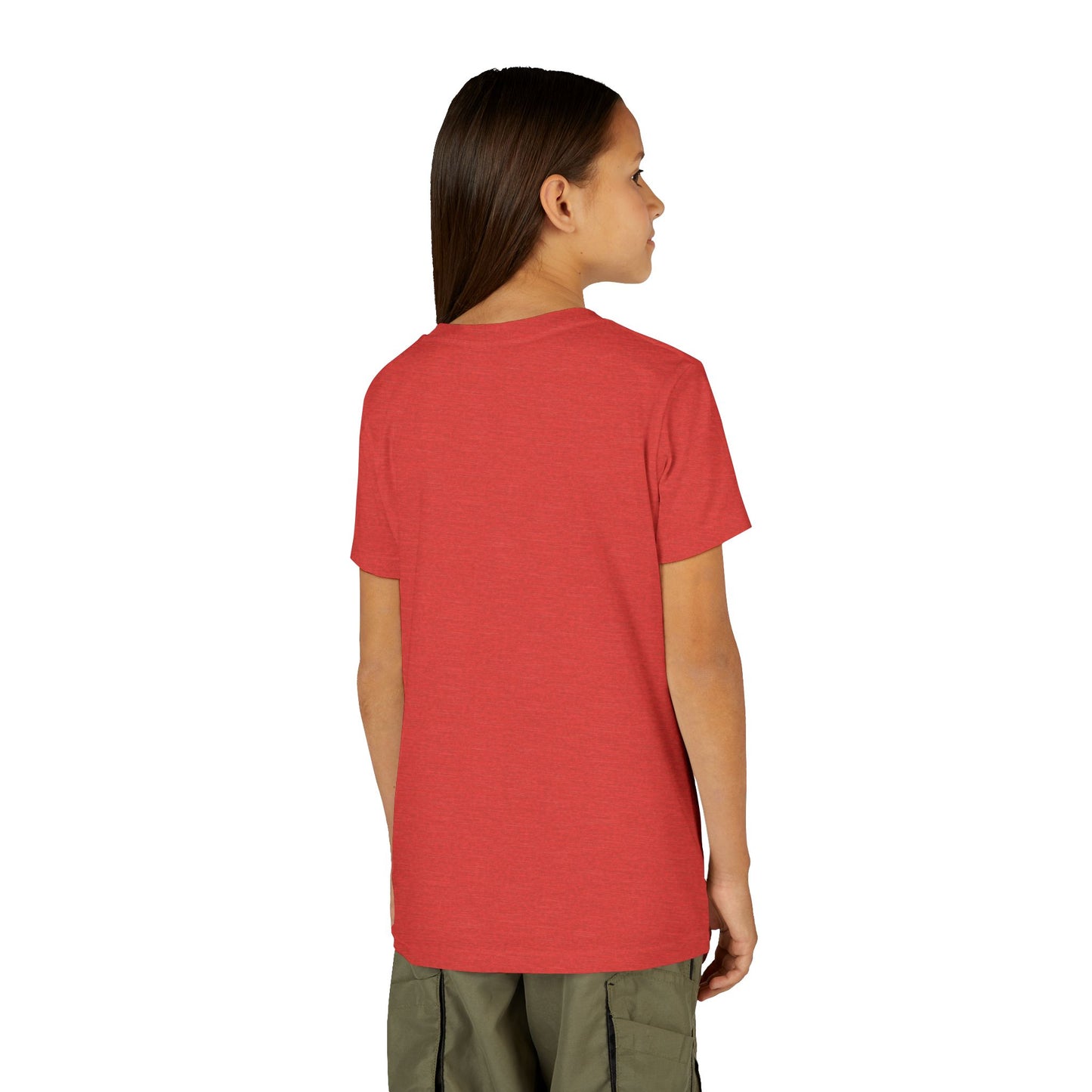 Youth Tee - "No Ghosting" Cute Ghost Kids Halloween T-Shirt