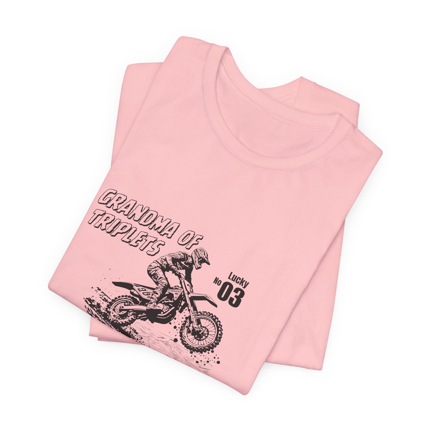 Motocross Grandma Tee – “A Little Dirt Doesn’t Hurt” Vintage Dirt Bike Shirt