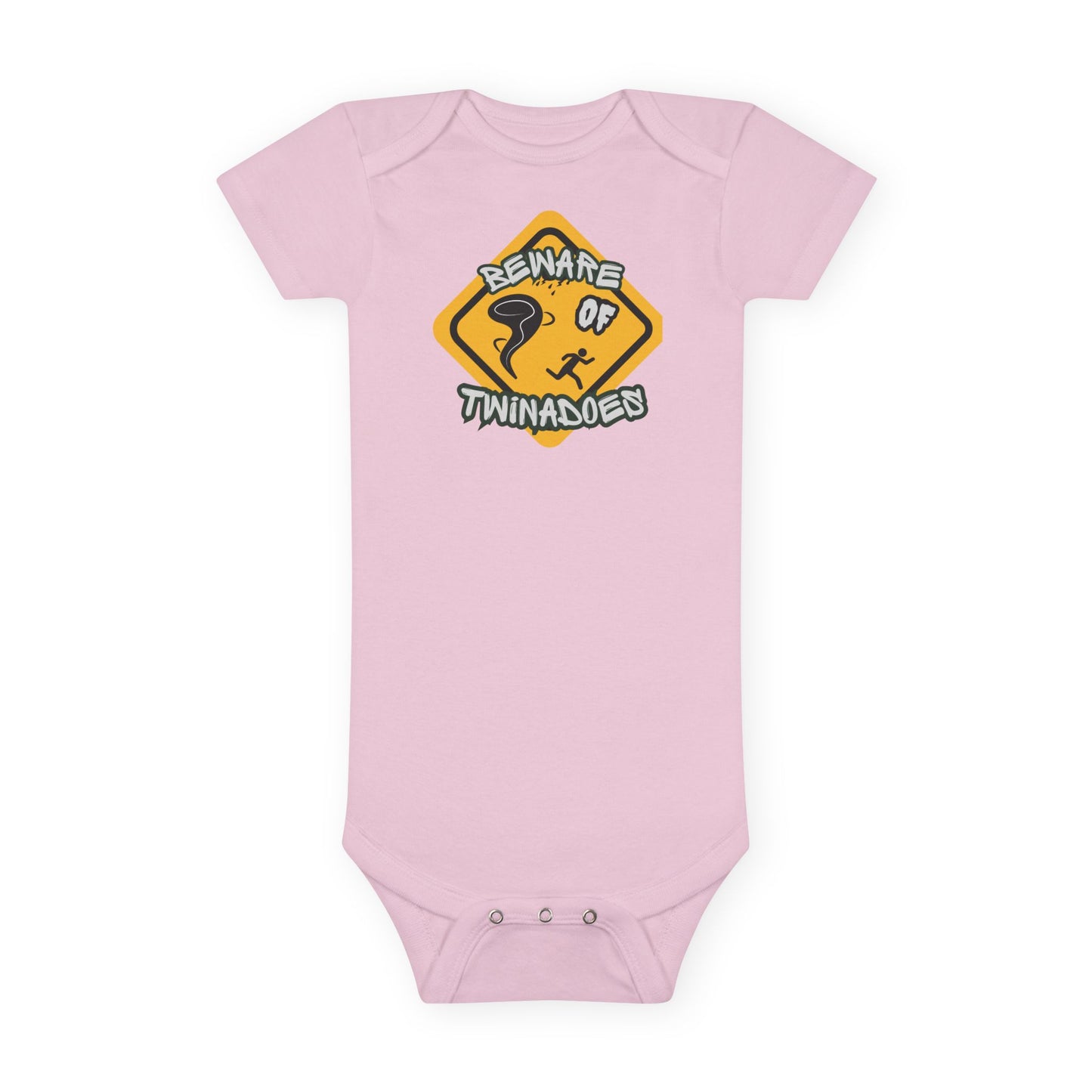 Onesie - "Beware of Twinadoes" Cute Baby Onesie | Twin Baby Gift