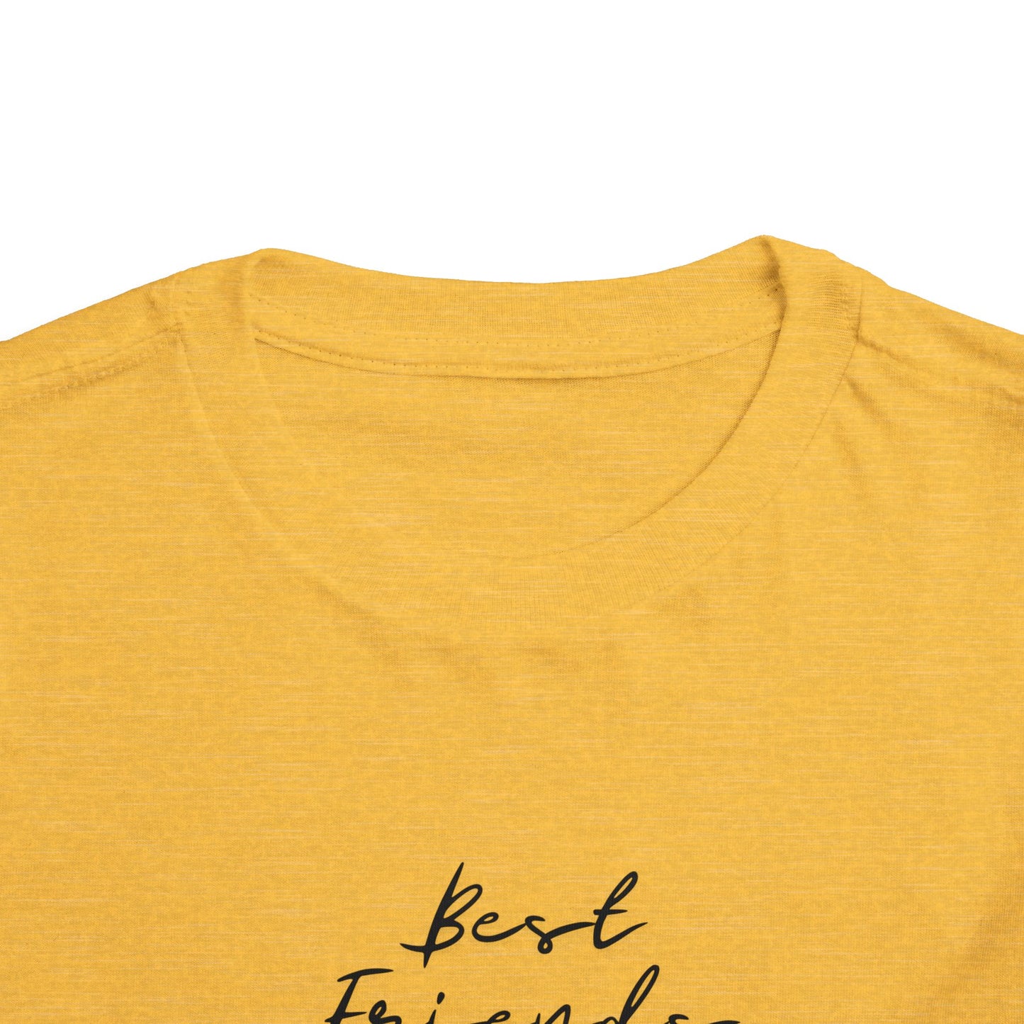 Toddler and Infant Tee — "Best Friends" Bunny Graphic Short Sleeve