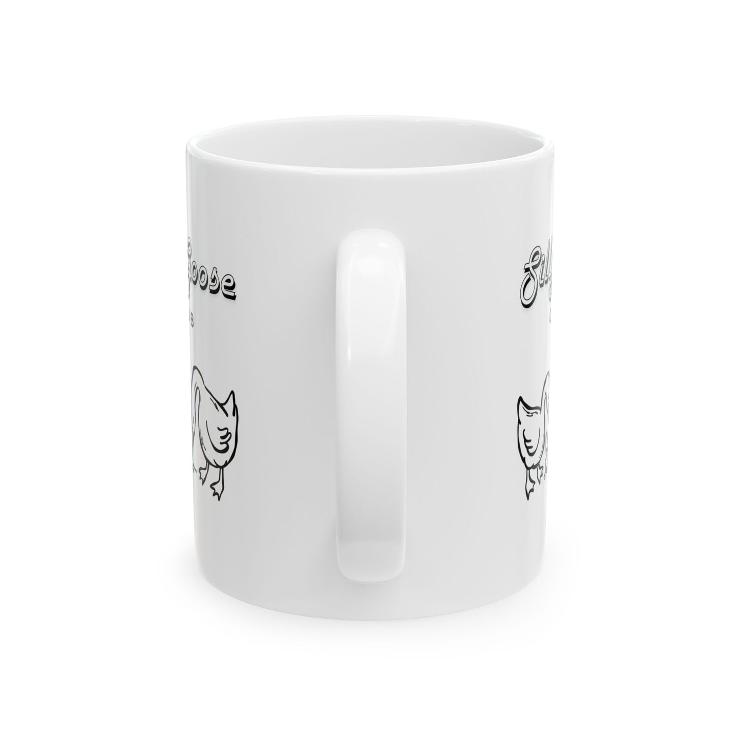 Silly Goose Mug — Cute Hand-Drawn Geese- Gift