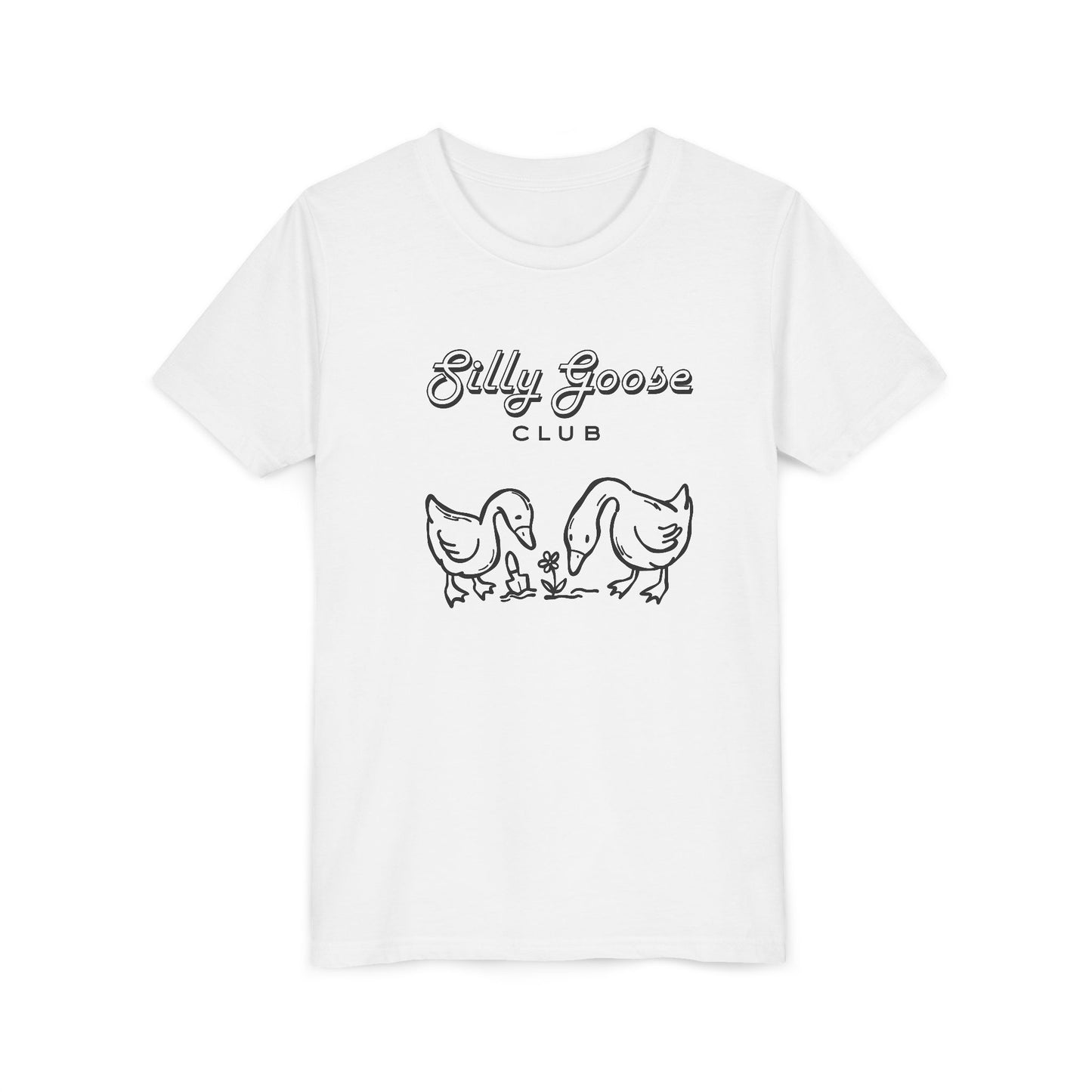 Silly Goose Club Youth Tee — Cute Kids Graphic T-Shirt