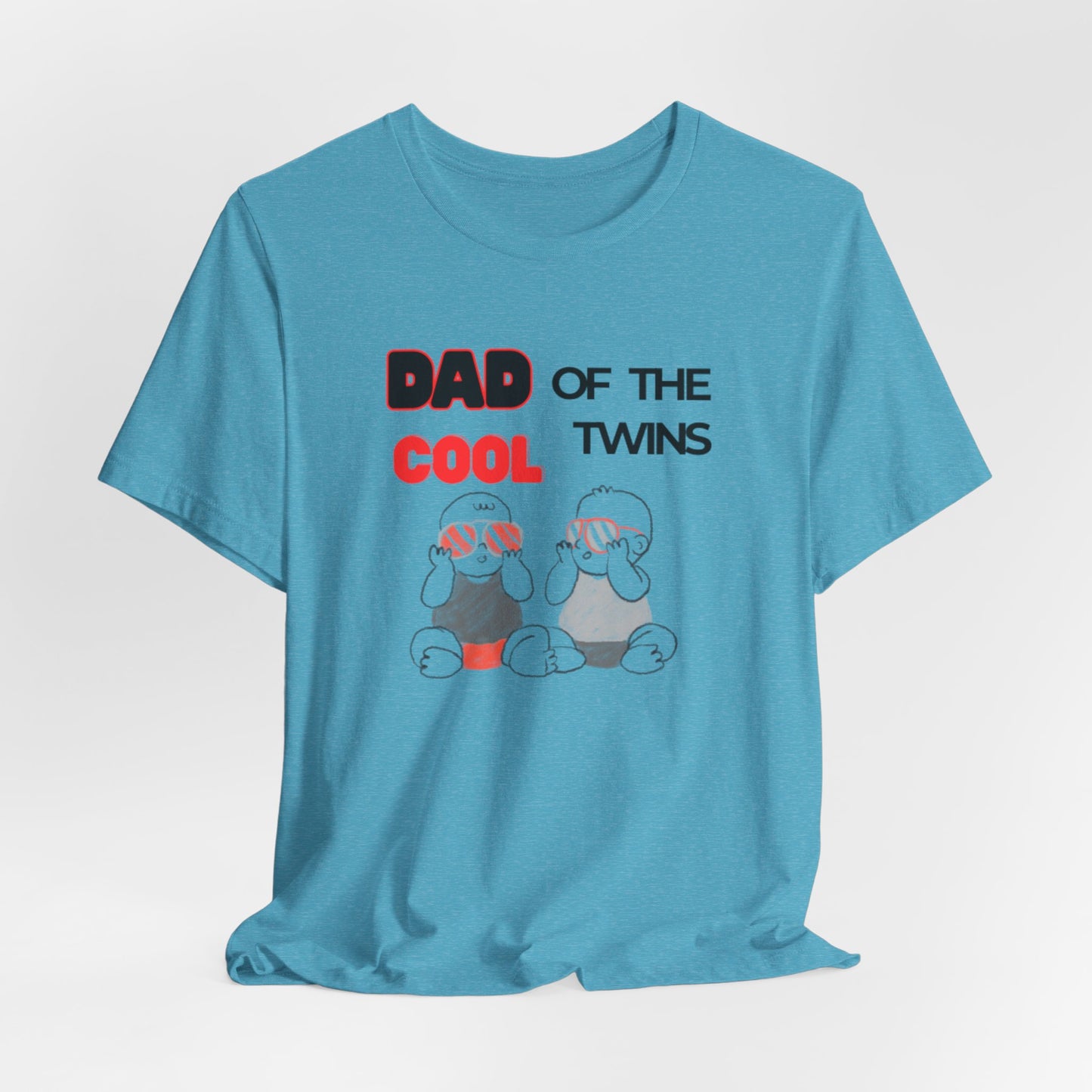 Dad of the Cool Twins Tee