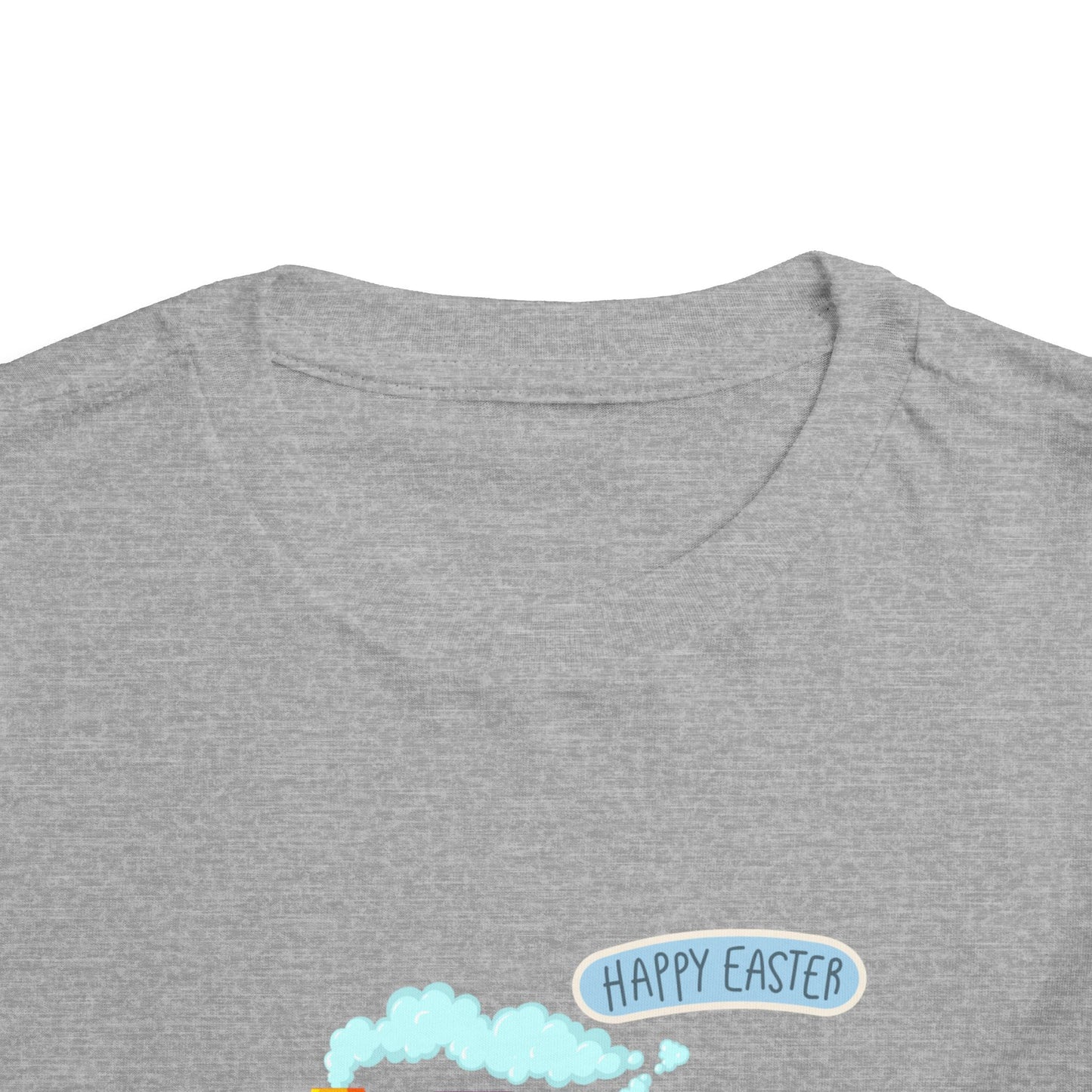 Toddler Easter Tee "Trained to carry lots of eggs" — Cute Train themed boy Shirt