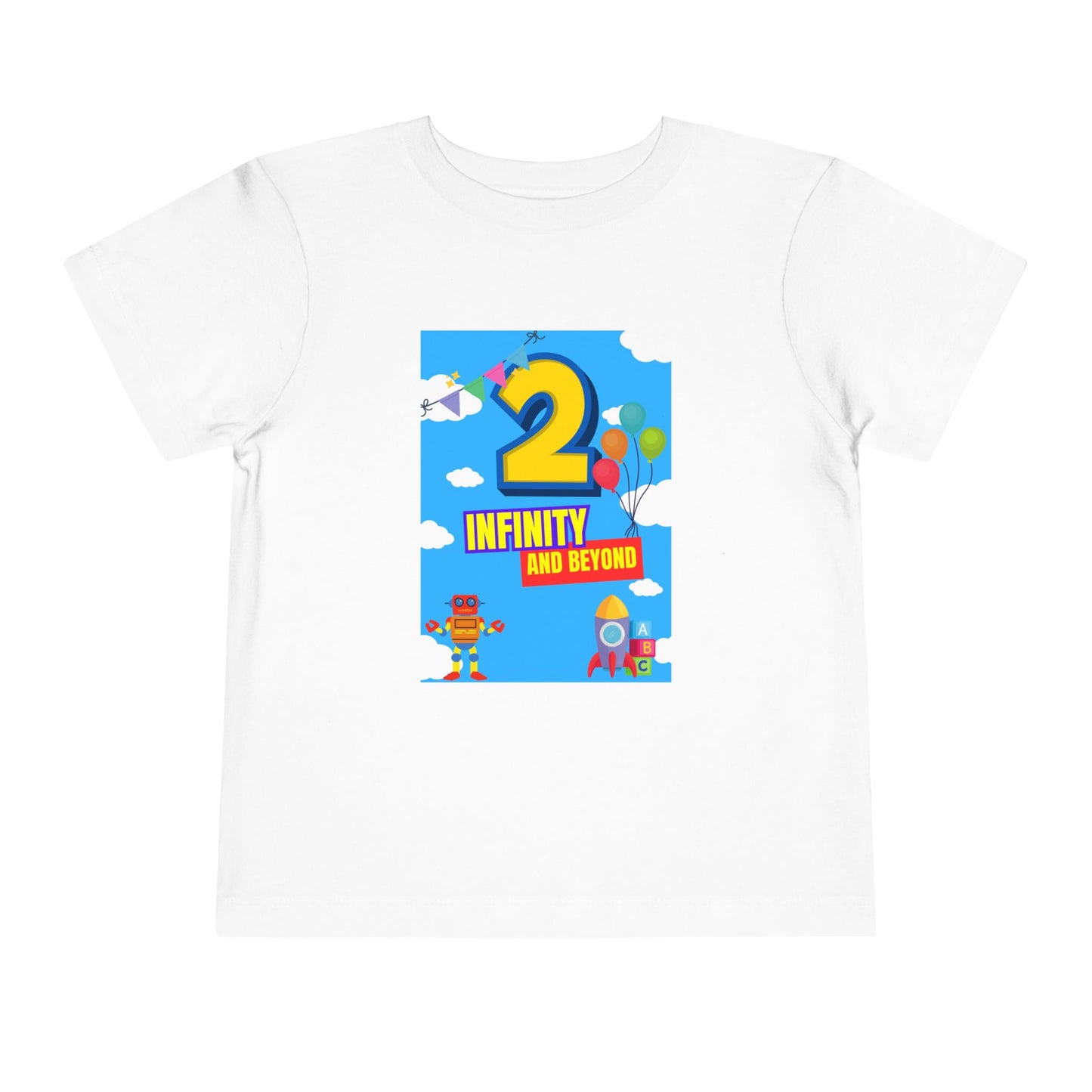 Toddler Second Birthday T-Shirt - 2 Infinity and Beyond