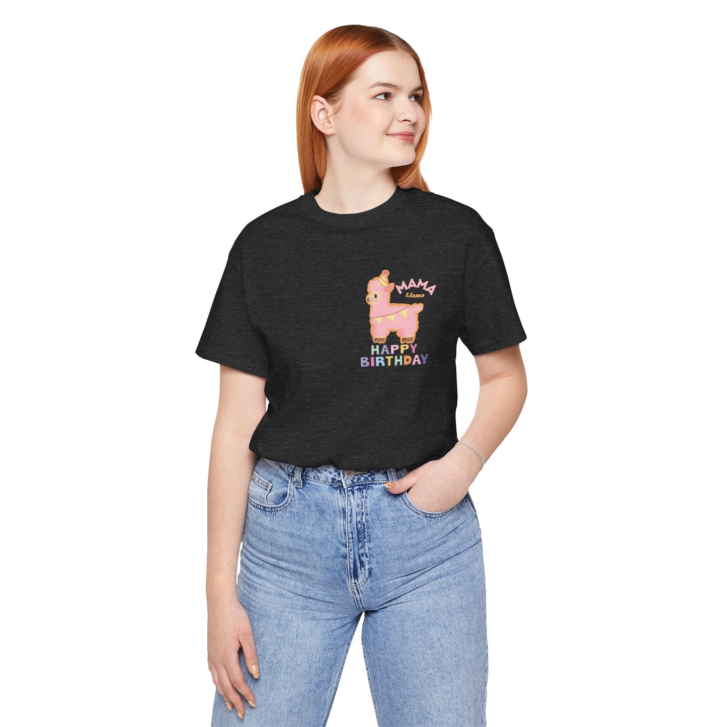 Mama Llama — 'Happy Birthday' Celebration T-Shirt