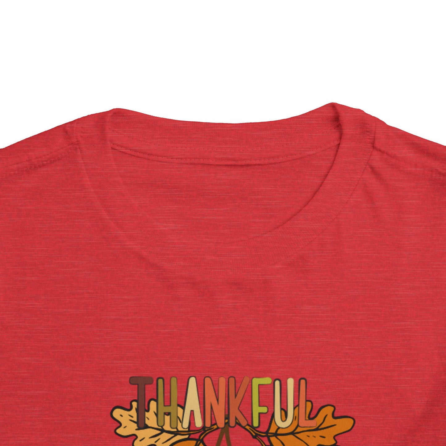 Thankful for My Twin Toddler Tee — Fall Acorn & Leaves Thanksgiving Shirt