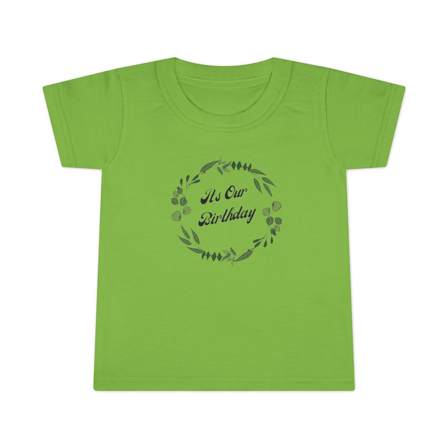 "It's Our Birthday" Unisex Birthday T-Shirt - Ages 2-6 years)