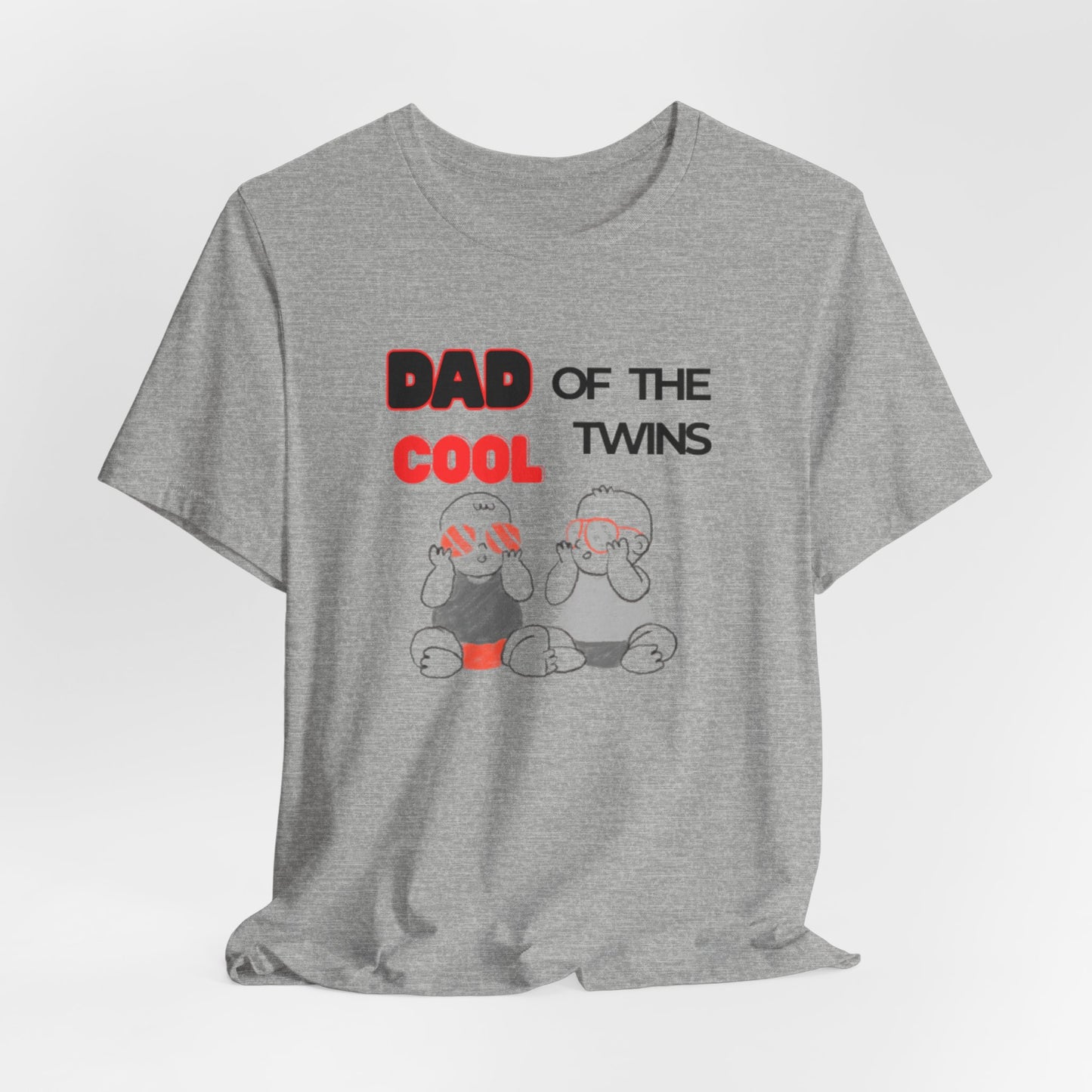 Dad of the Cool Twins Tee