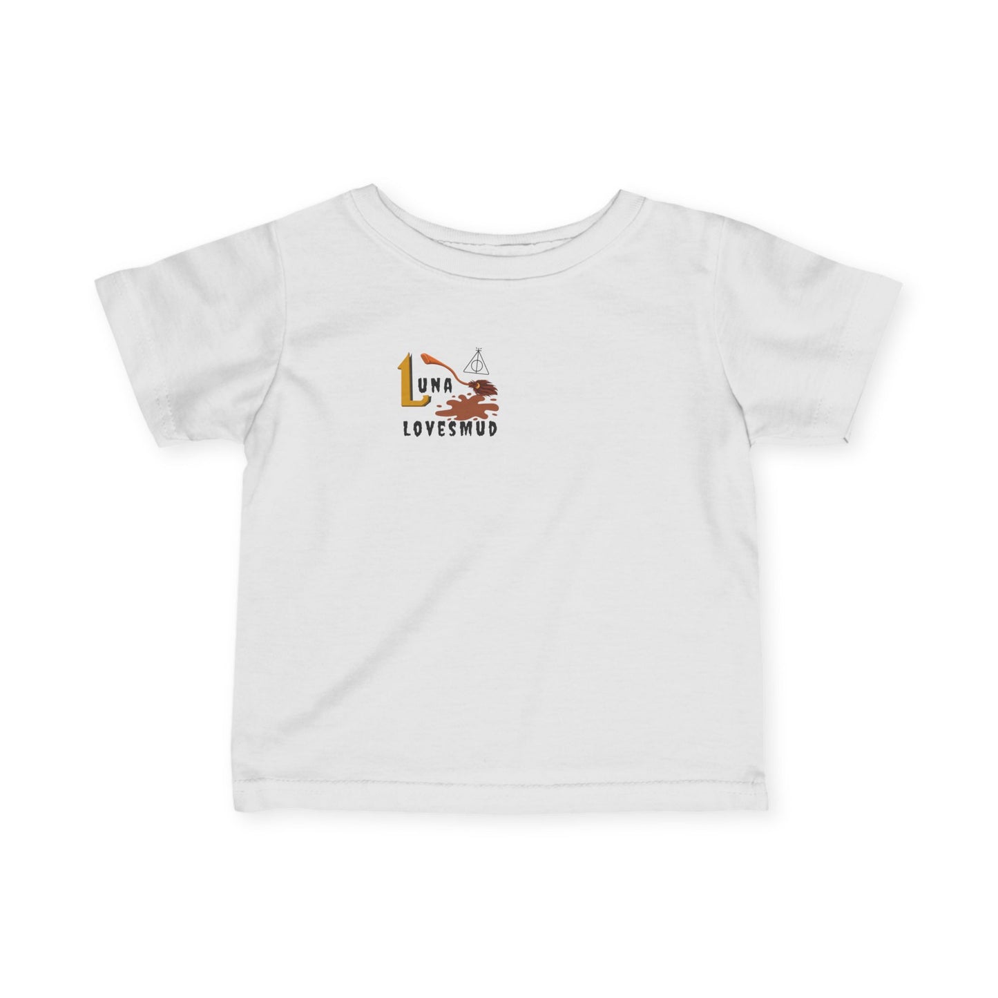 Family Matching Set-Magic Theme-"Luna Loves Mud" Baby/Toddler Tee (Ages 6-24 Months)