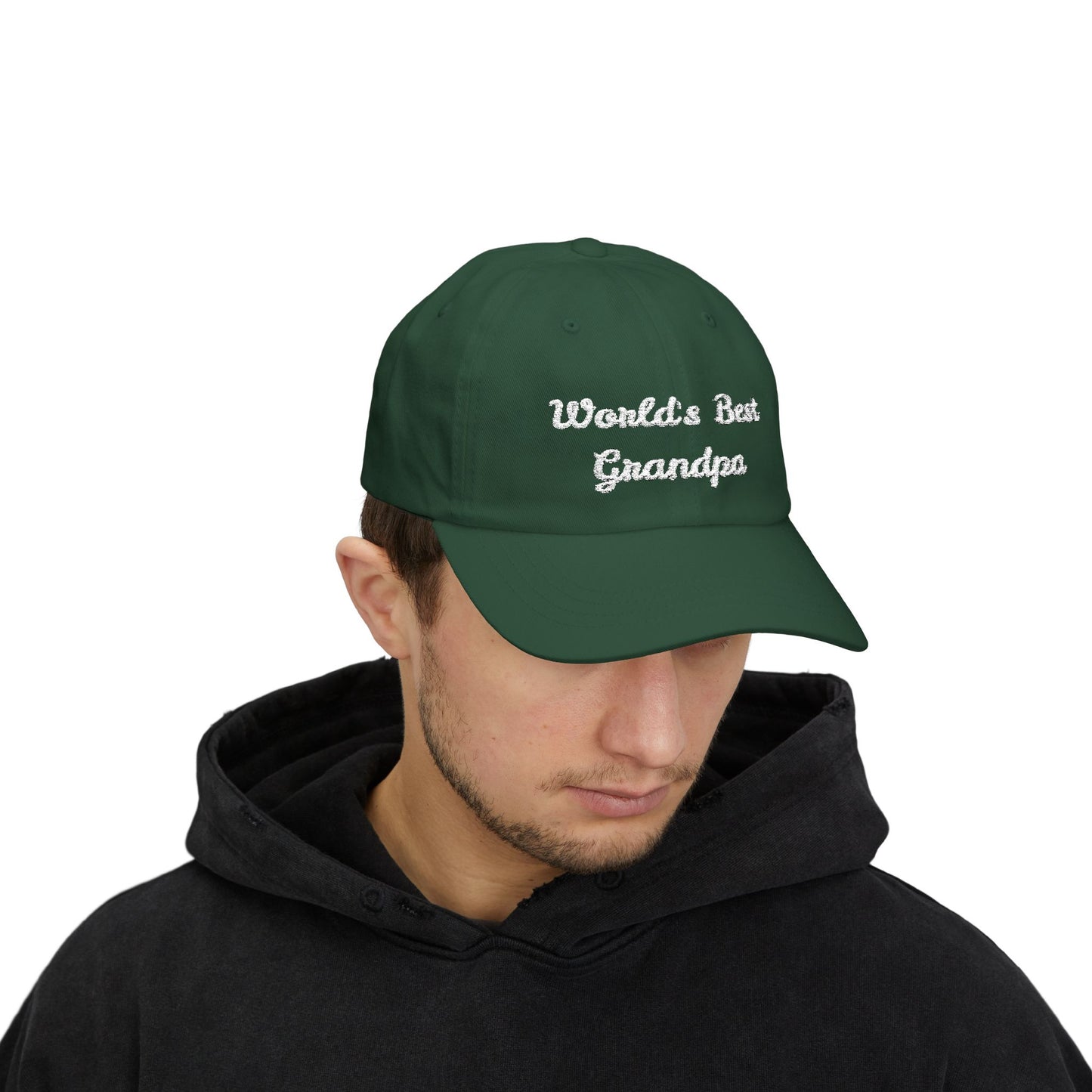World's Best Grandpa, Cool Baseball Hat, Men’s Accessory, Casual Summer Wear, Sports Cap
