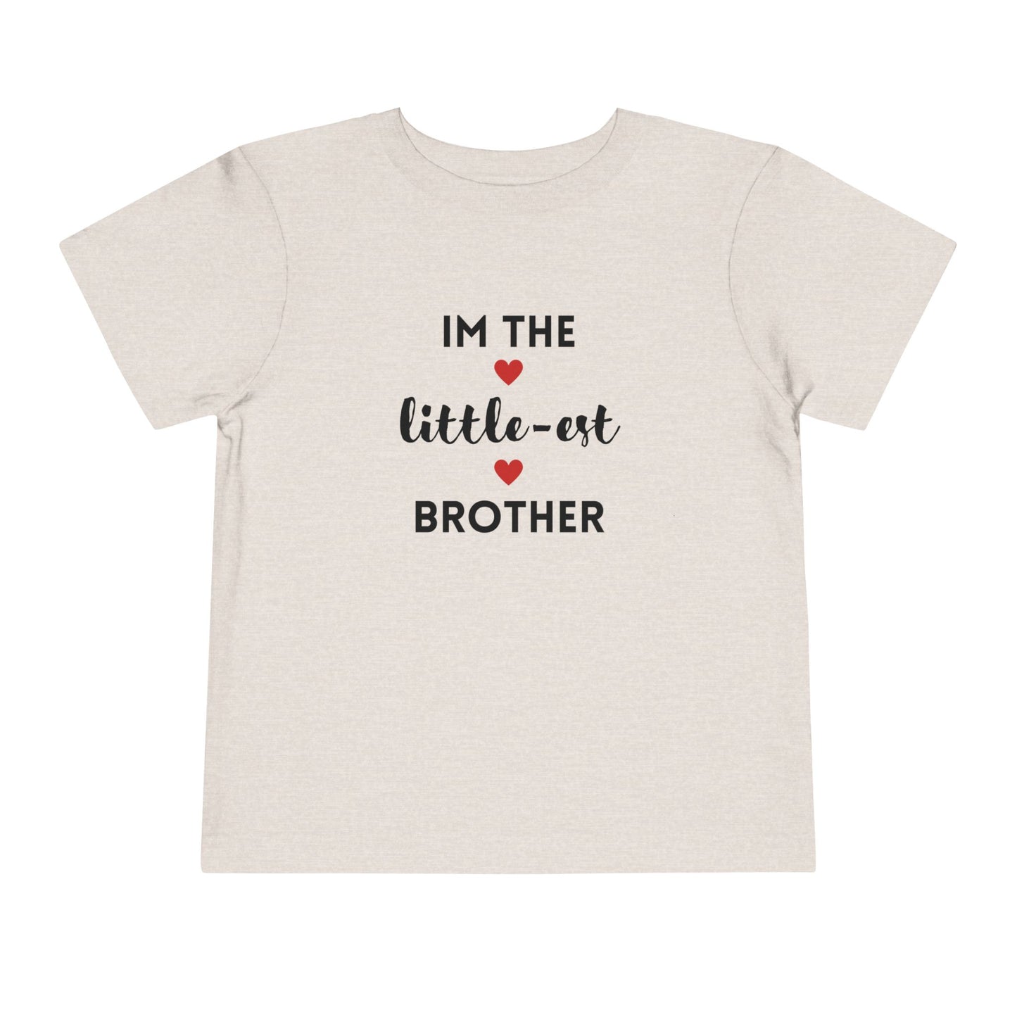 I'm the Little-est Brother- Sibling T-Shirt for Family Matching