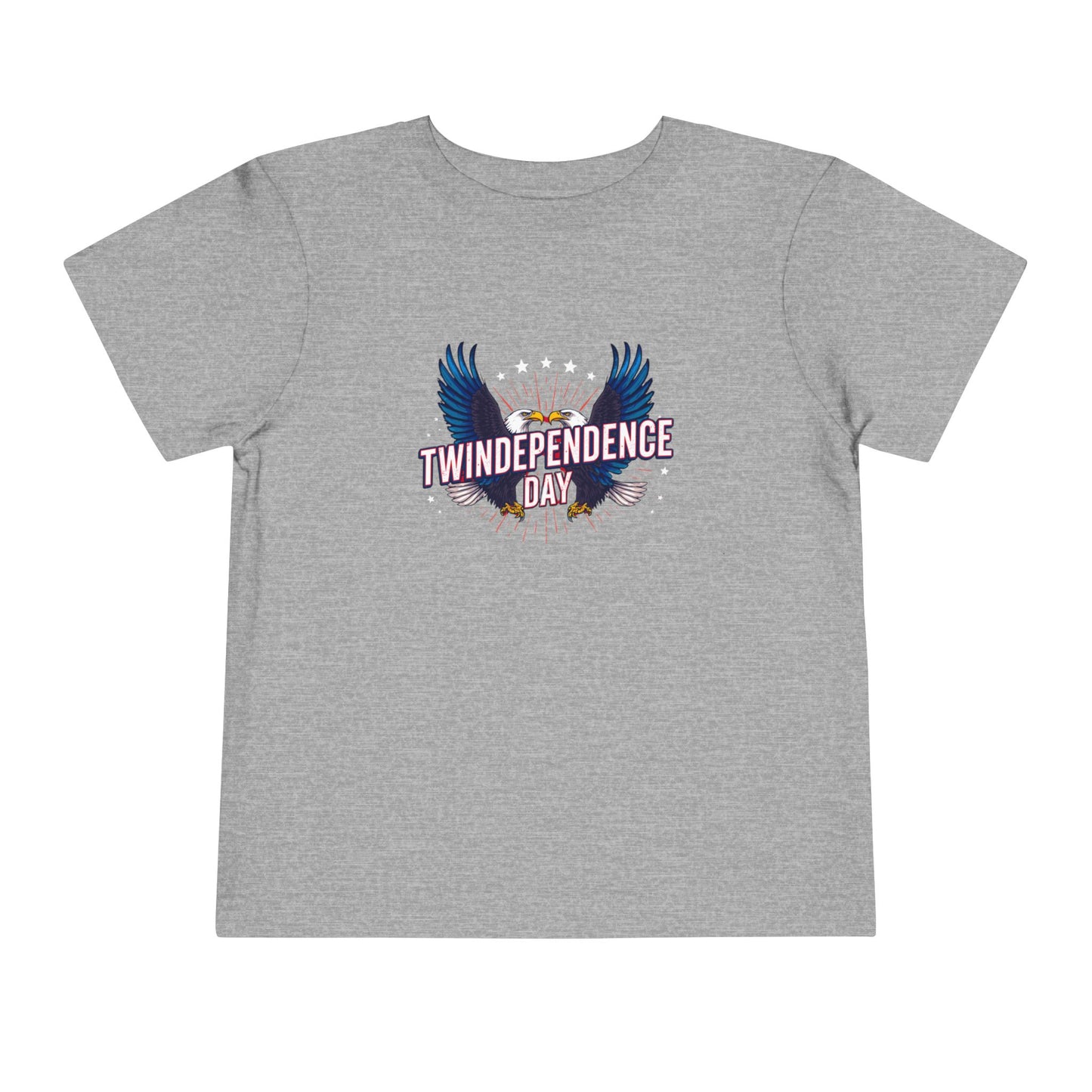 Toddler Tee - "Twindependence Day" Eagle Graphic 4th of July Shirt