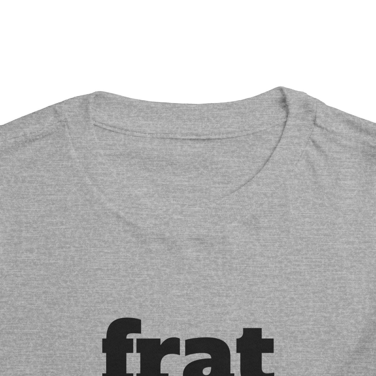 Fraternal Twin- Frat Boy -Toddler Tee — "frat boy" Front & "Time to Party" Back Graphic