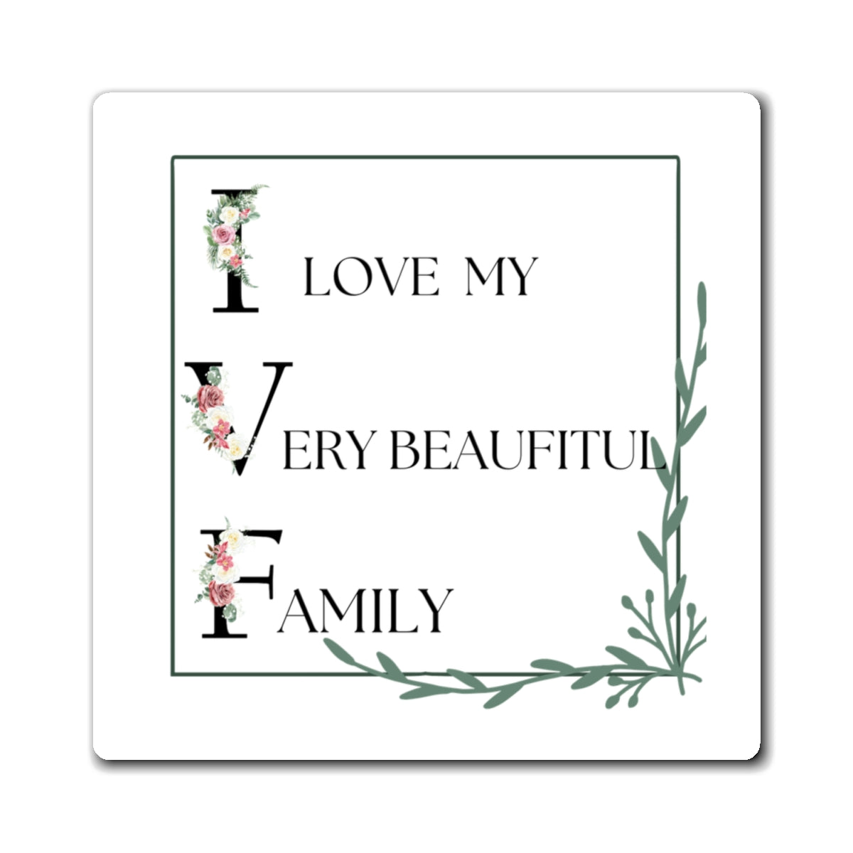 IVF Family Gift Magnet - Perfect for new parents