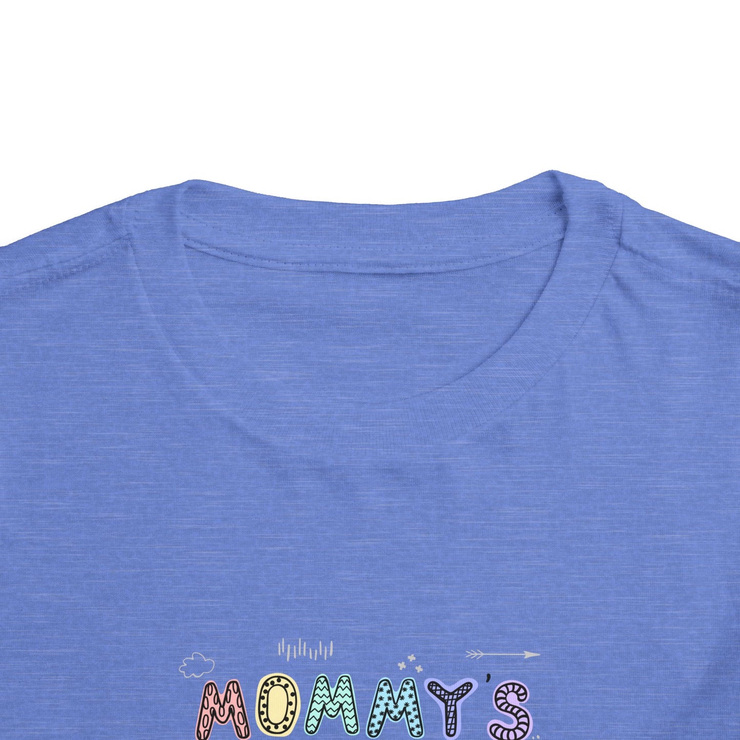 Toddler Tee — "Mommy's Little Monsters" Cute Pastel Monster Graphic