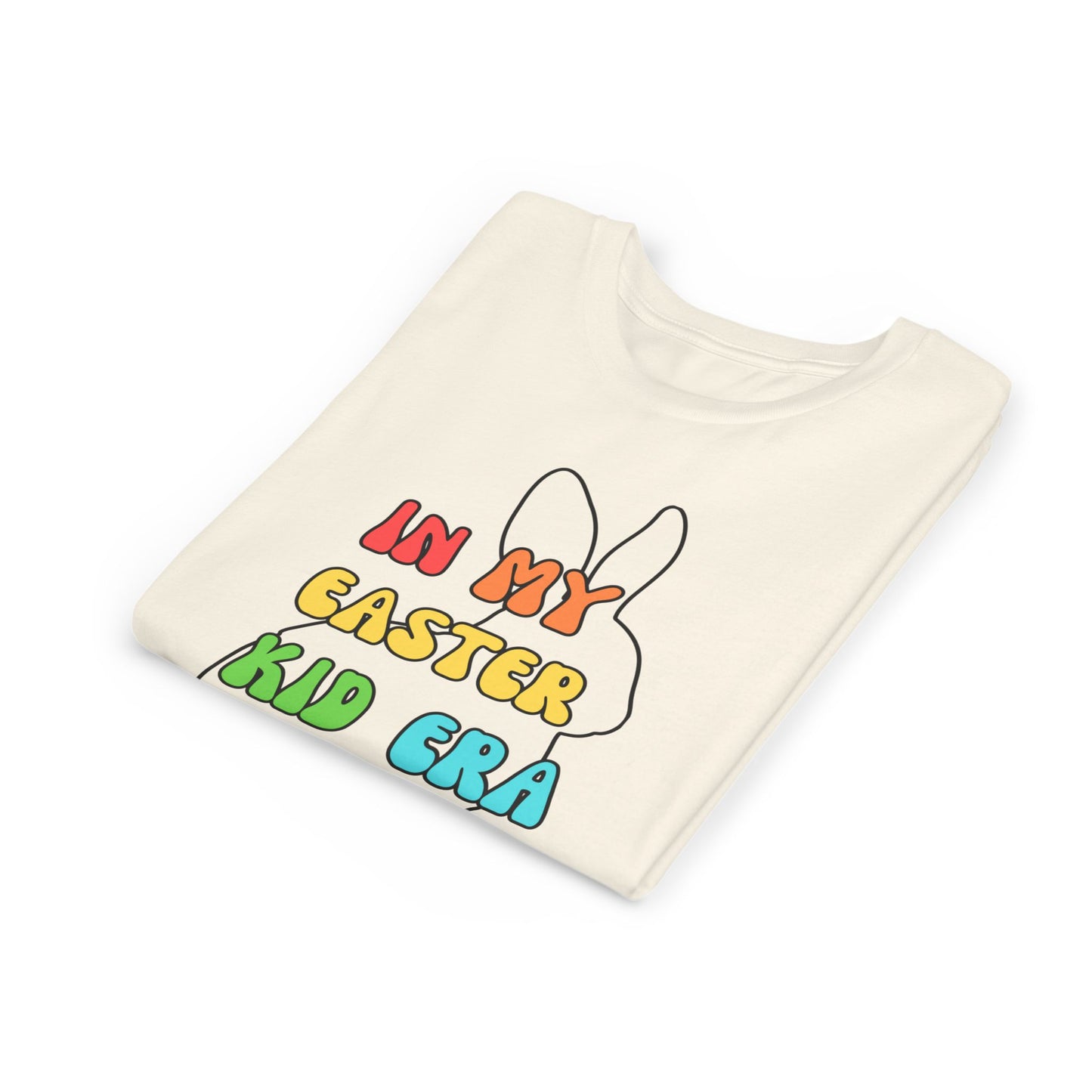 Youth Easter T-Shirt — "In My Easter Kid Era" Bunny Graphic