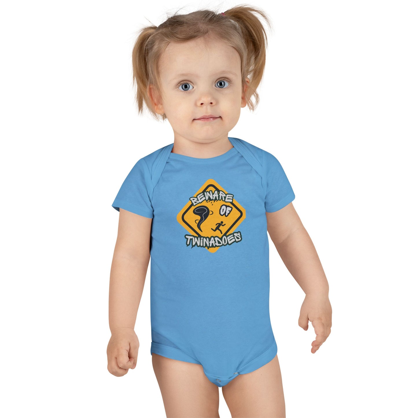 Onesie - "Beware of Twinadoes" Cute Baby Onesie | Twin Baby Gift