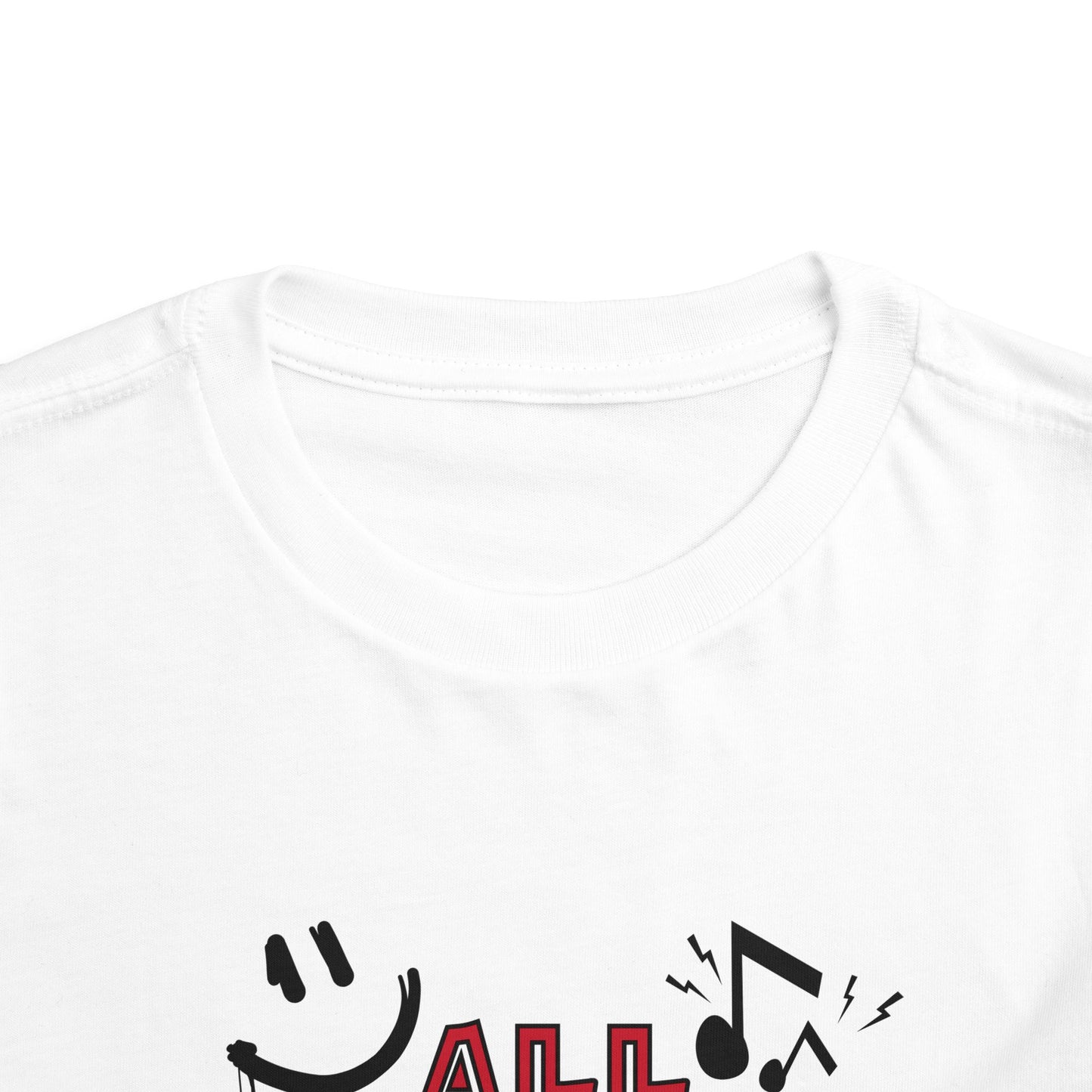 All American Twins Toddler Tee - Patriotic Music Microphone Design