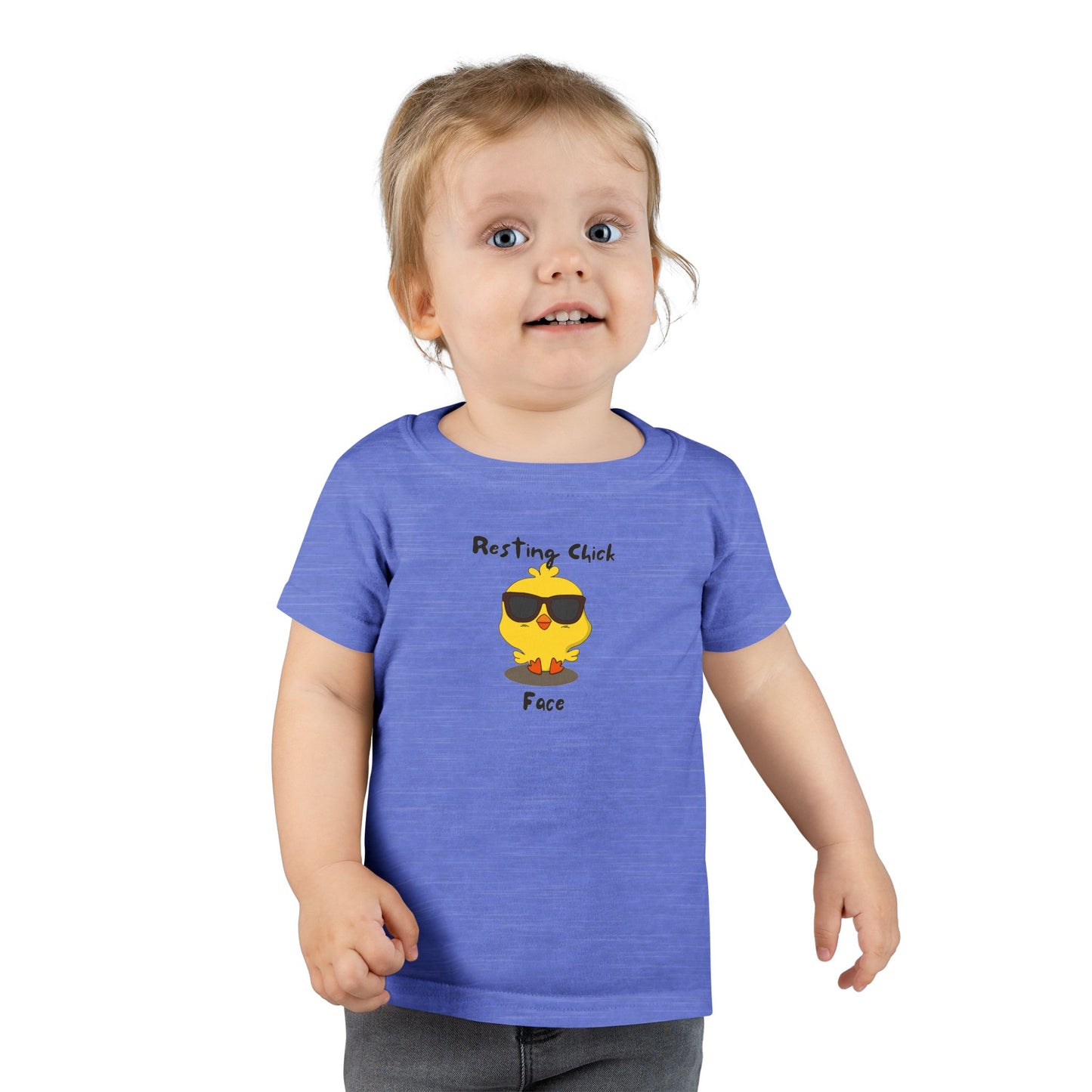 Resting Chick Face- Kids T-Shirt (Age 2-6 Years)
