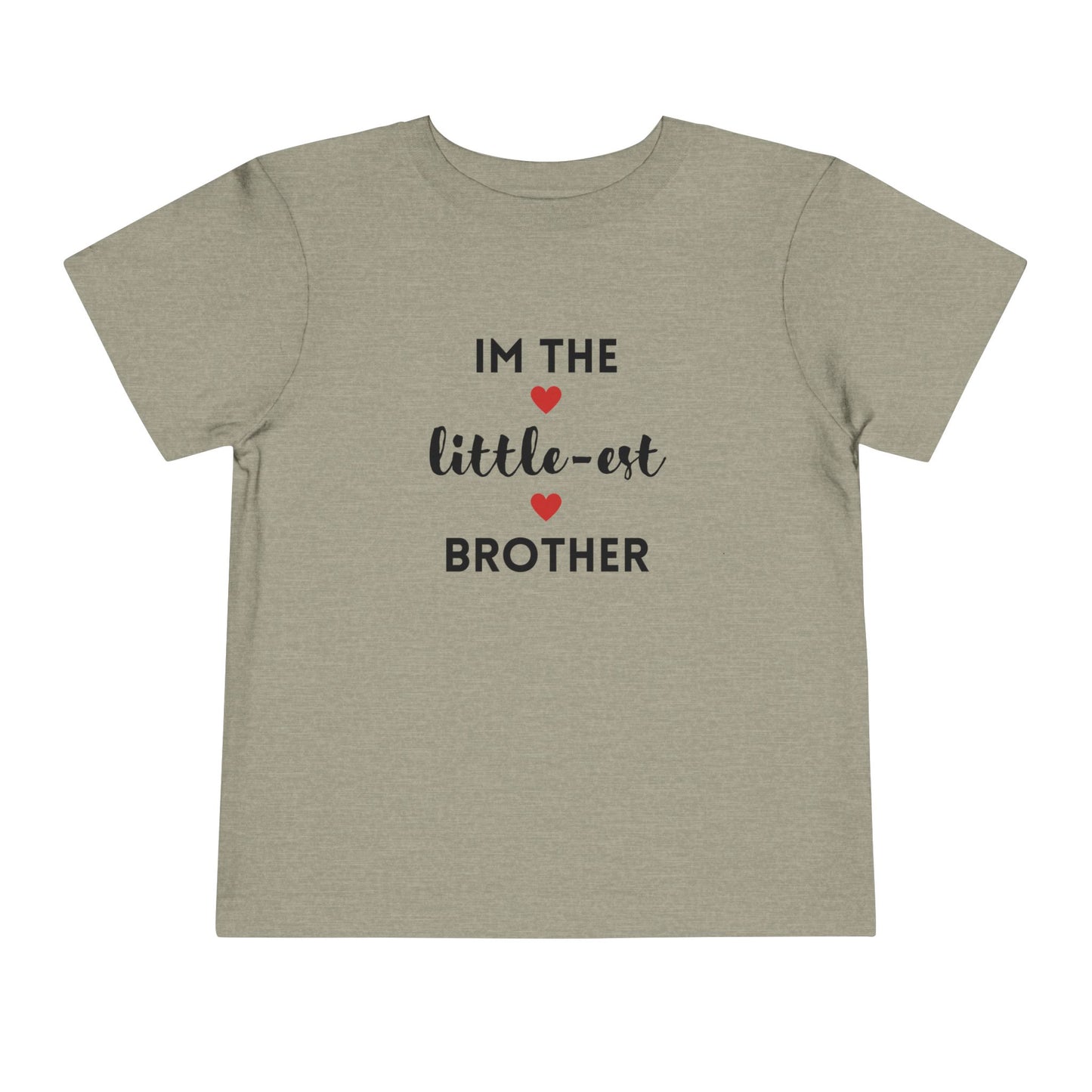 I'm the Little-est Brother- Sibling T-Shirt for Family Matching
